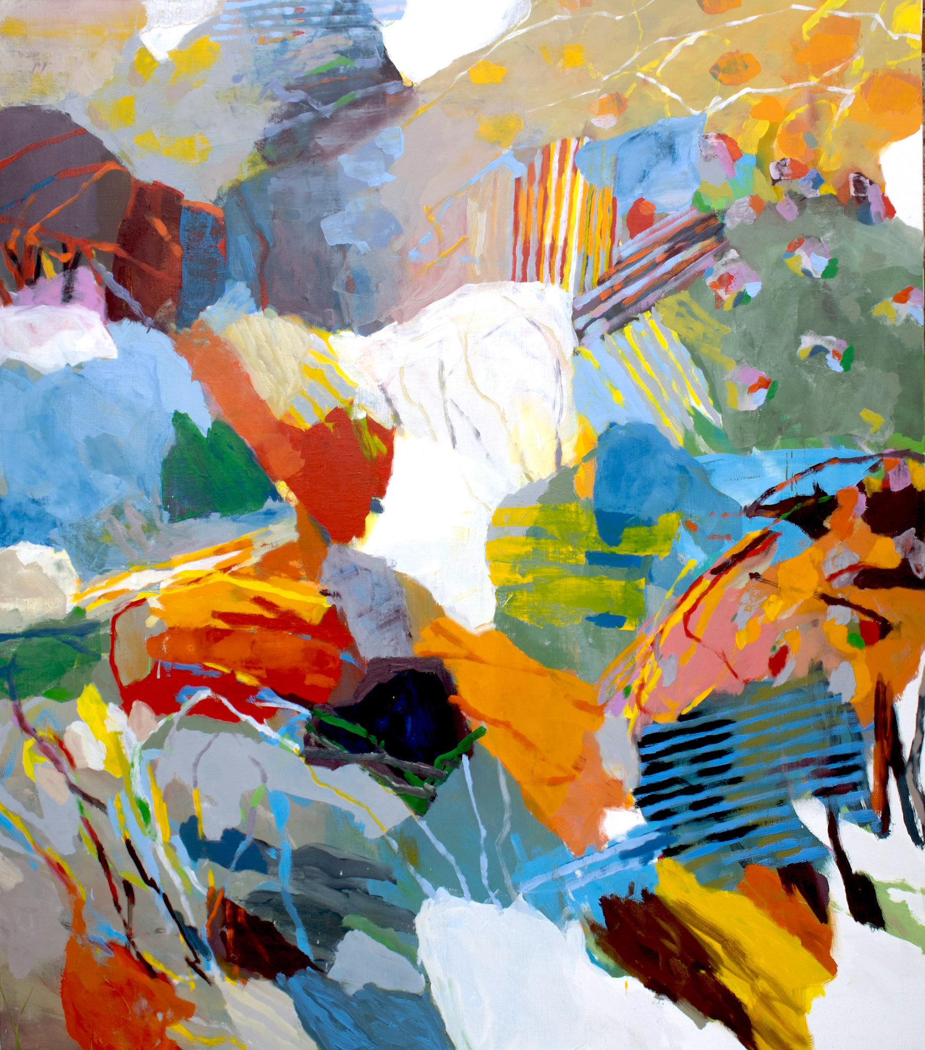sans titre - huile sur toile - 160x140 - 2023
