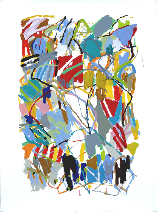 gouache sur papier - 150x113 - 2017