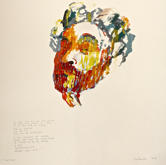 gouache sur papier - 50x50 - 2015