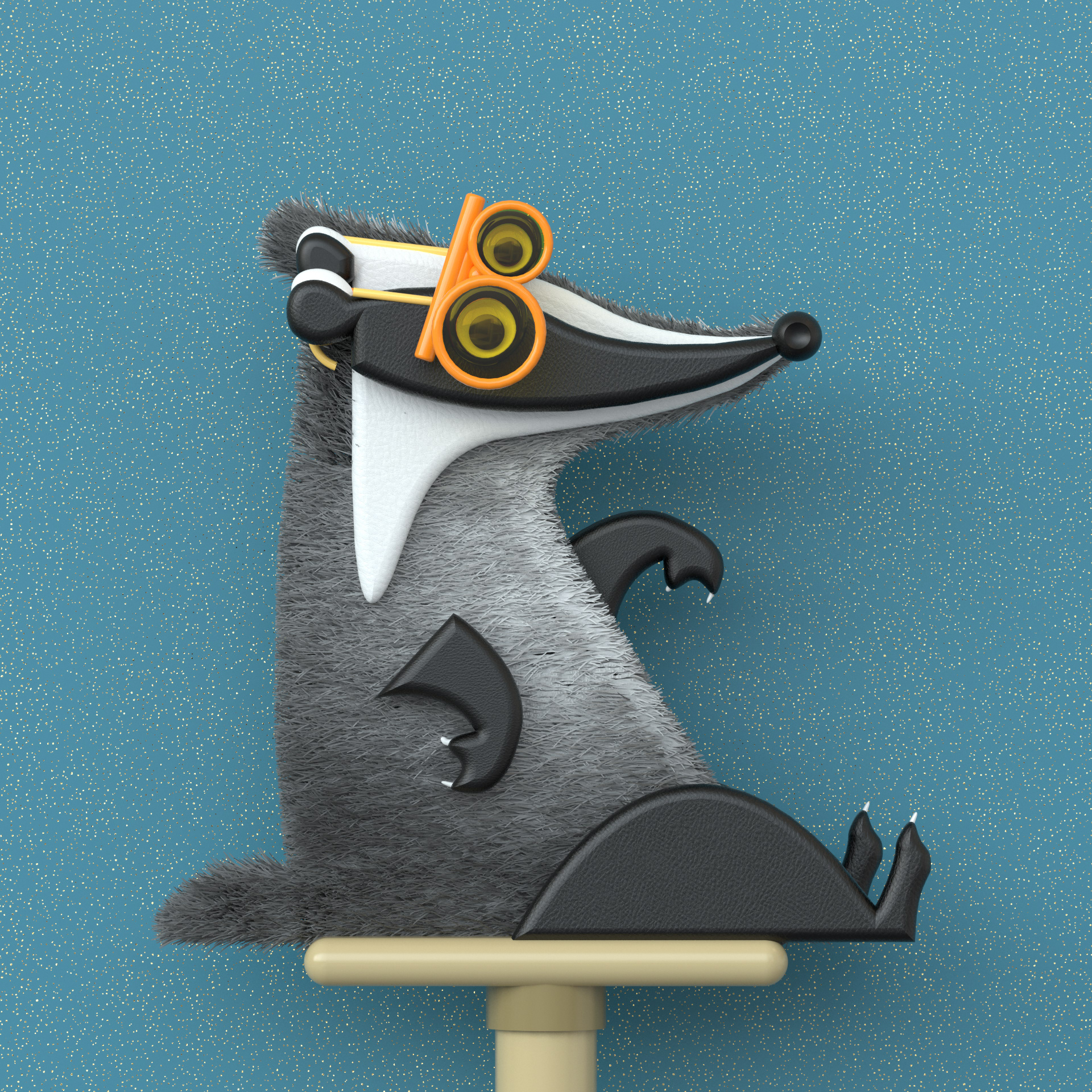 B for Badger