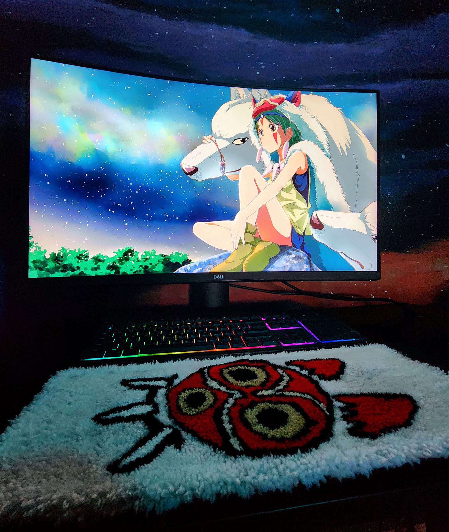 Princess Mononoke PC Rug 