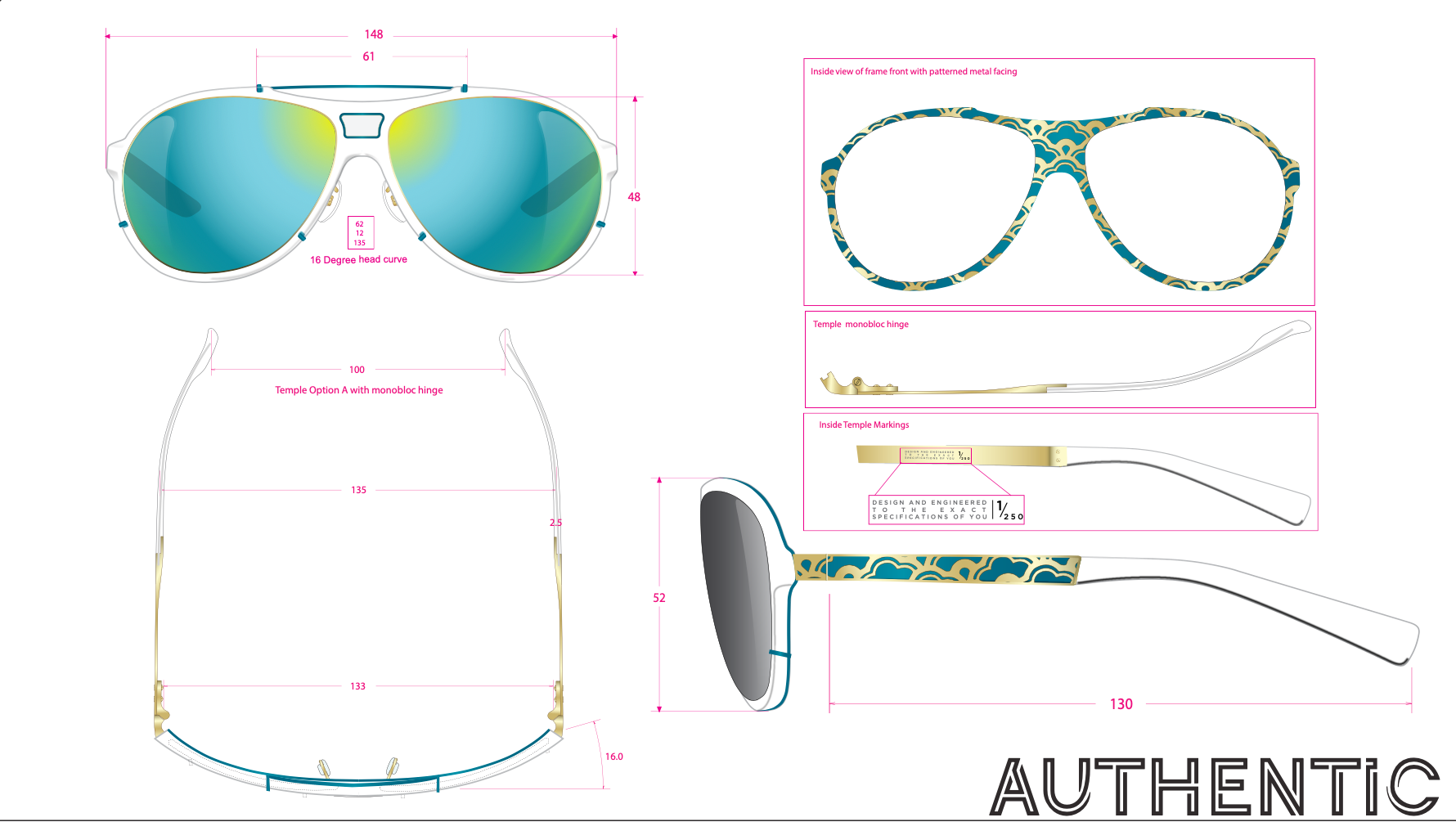 Designs for new line with Luxottica