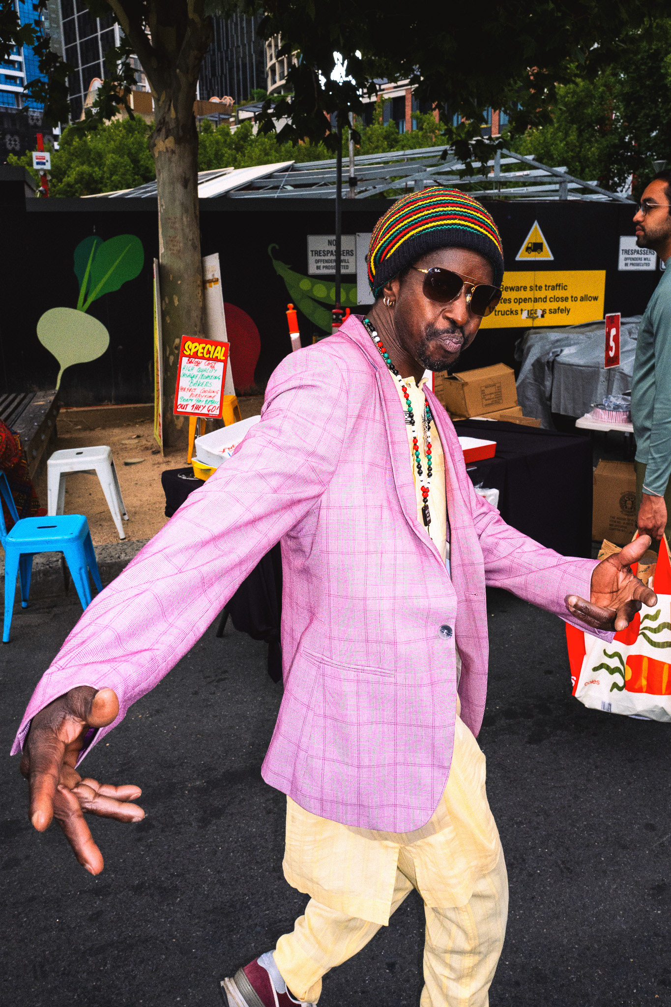 Rasta at Queen Vic Market
