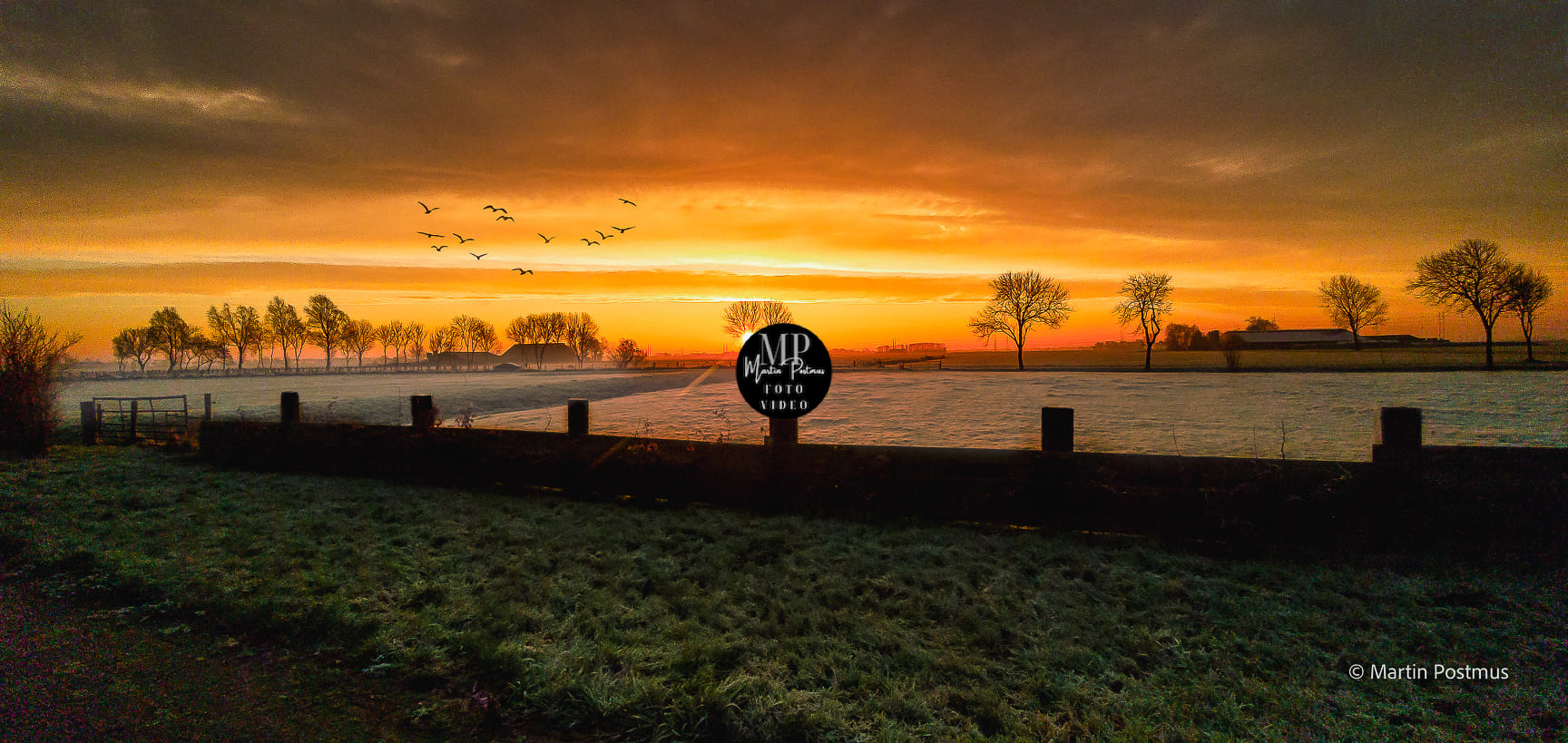 Klein Garnwerd zonsopkomst