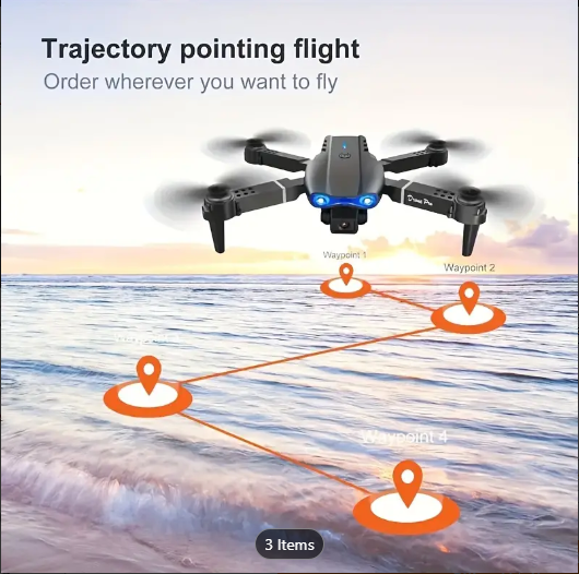 Trajectory pointing flight