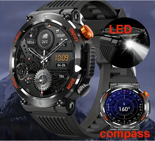 With LED & Compass