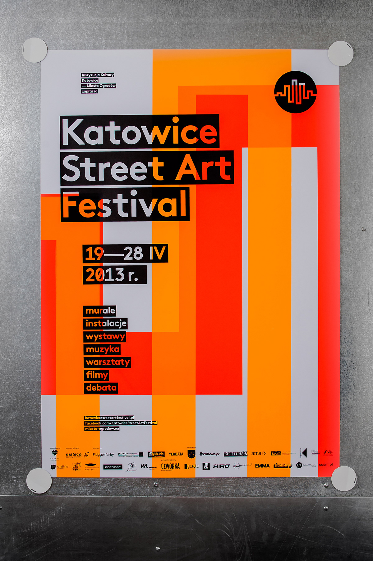 Marta Gawin - Katowice Street Art Festival – Silkscreen Poster Series