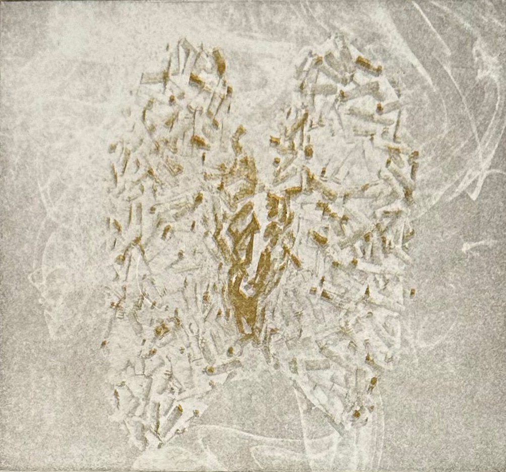 Smoker's Lungs (Detail), Photogravure, 2019