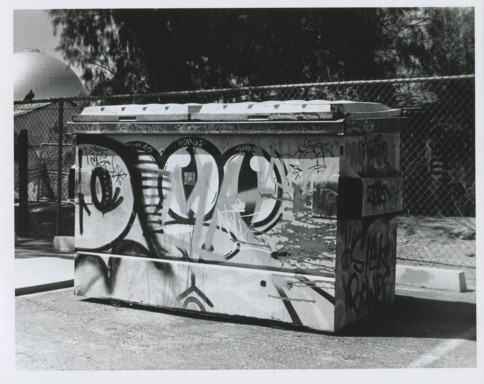 Inner City Dumpster, Darkroom, 2018