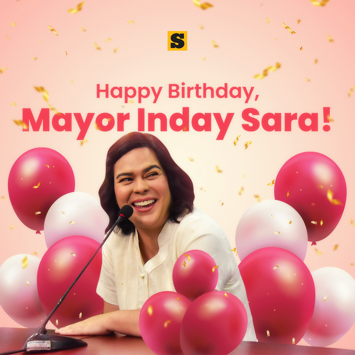 Davao City Mayor Inday Sara's Birthday