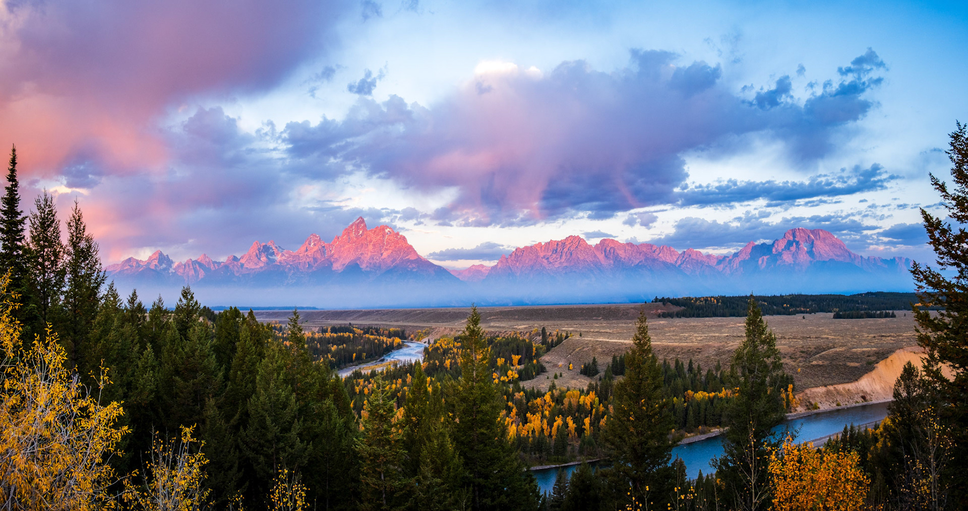 Snake River Overlook in Grand Teton National Park