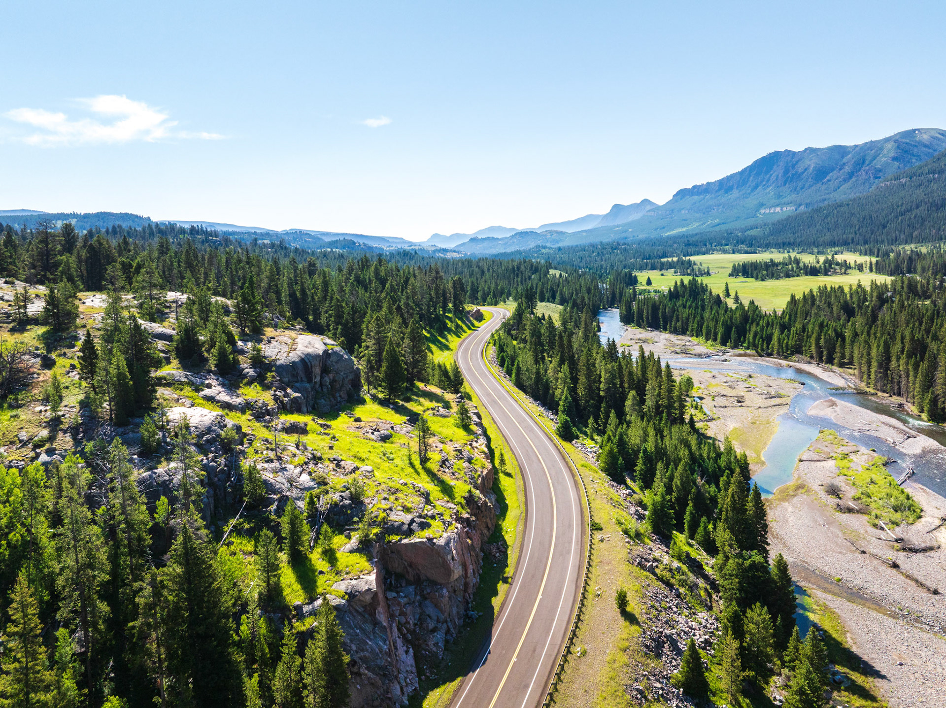 Beartooth Highway in WY