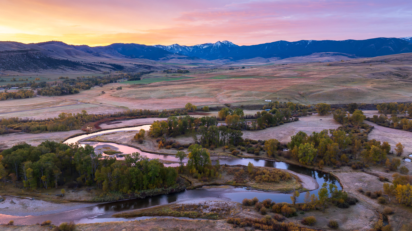 Boulder River in Fall