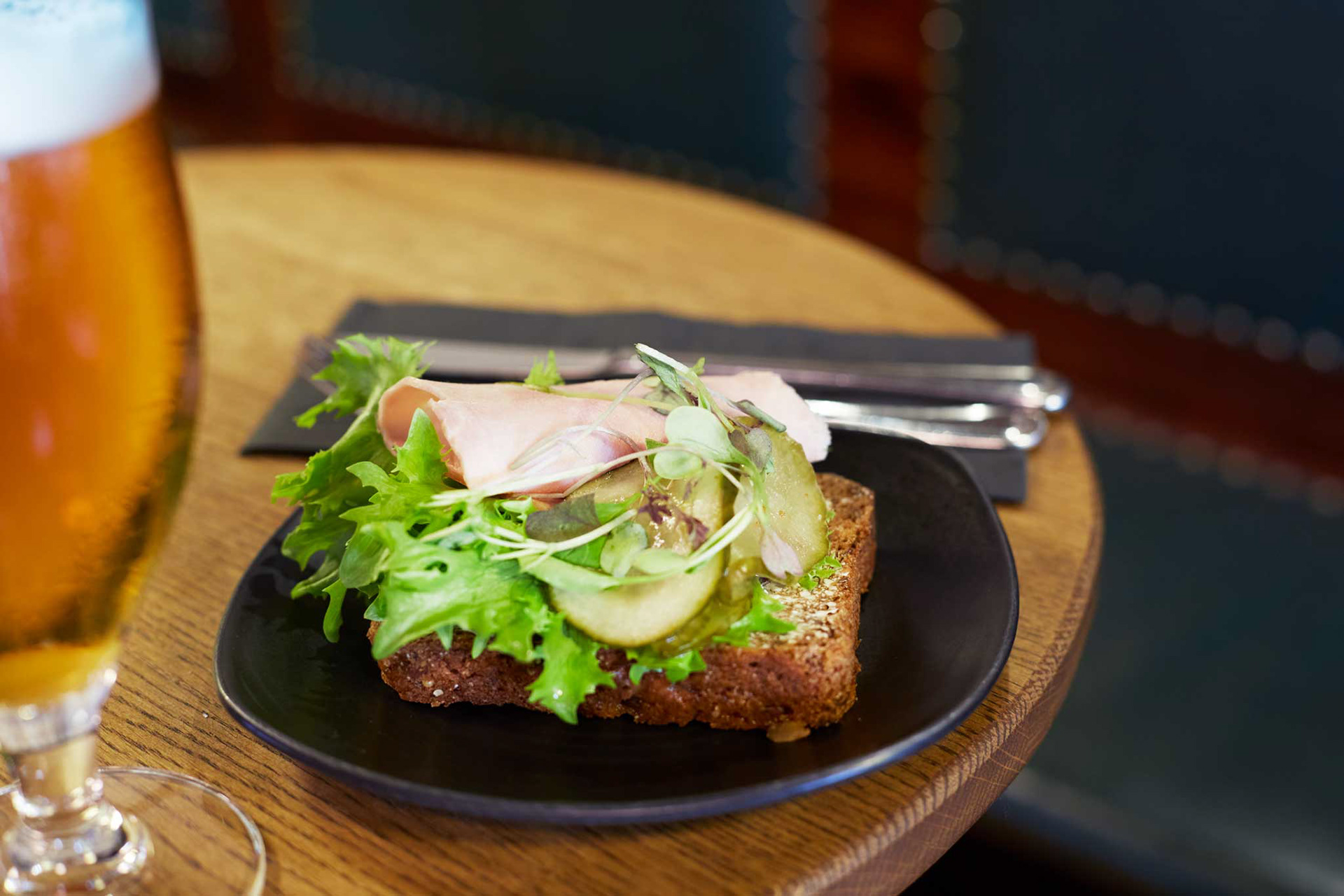 Annoskuva kinkkuleivästä