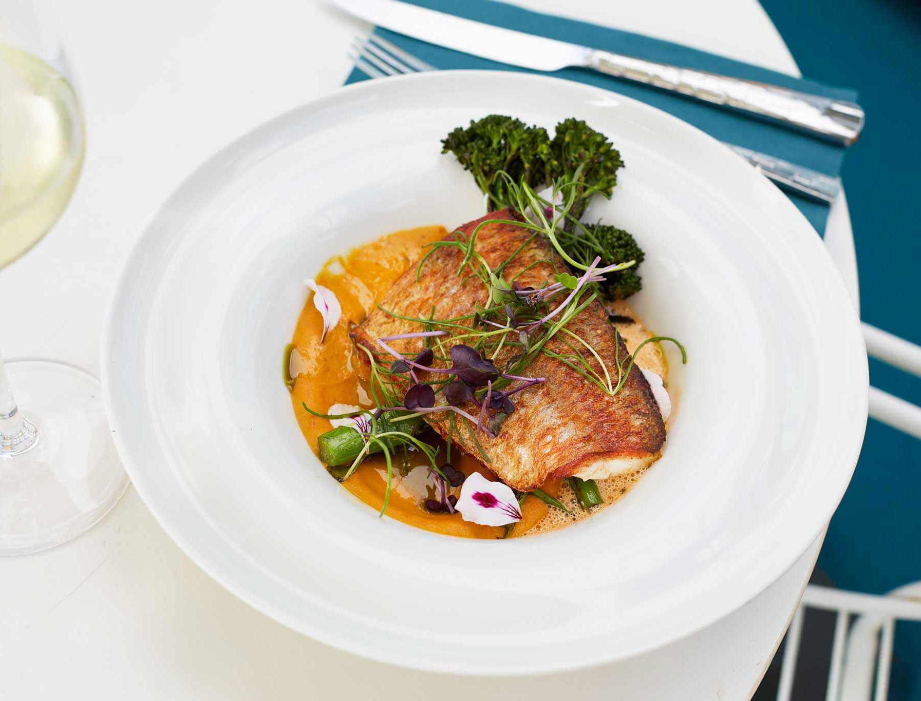 Annoskuva paistetusta kalasta