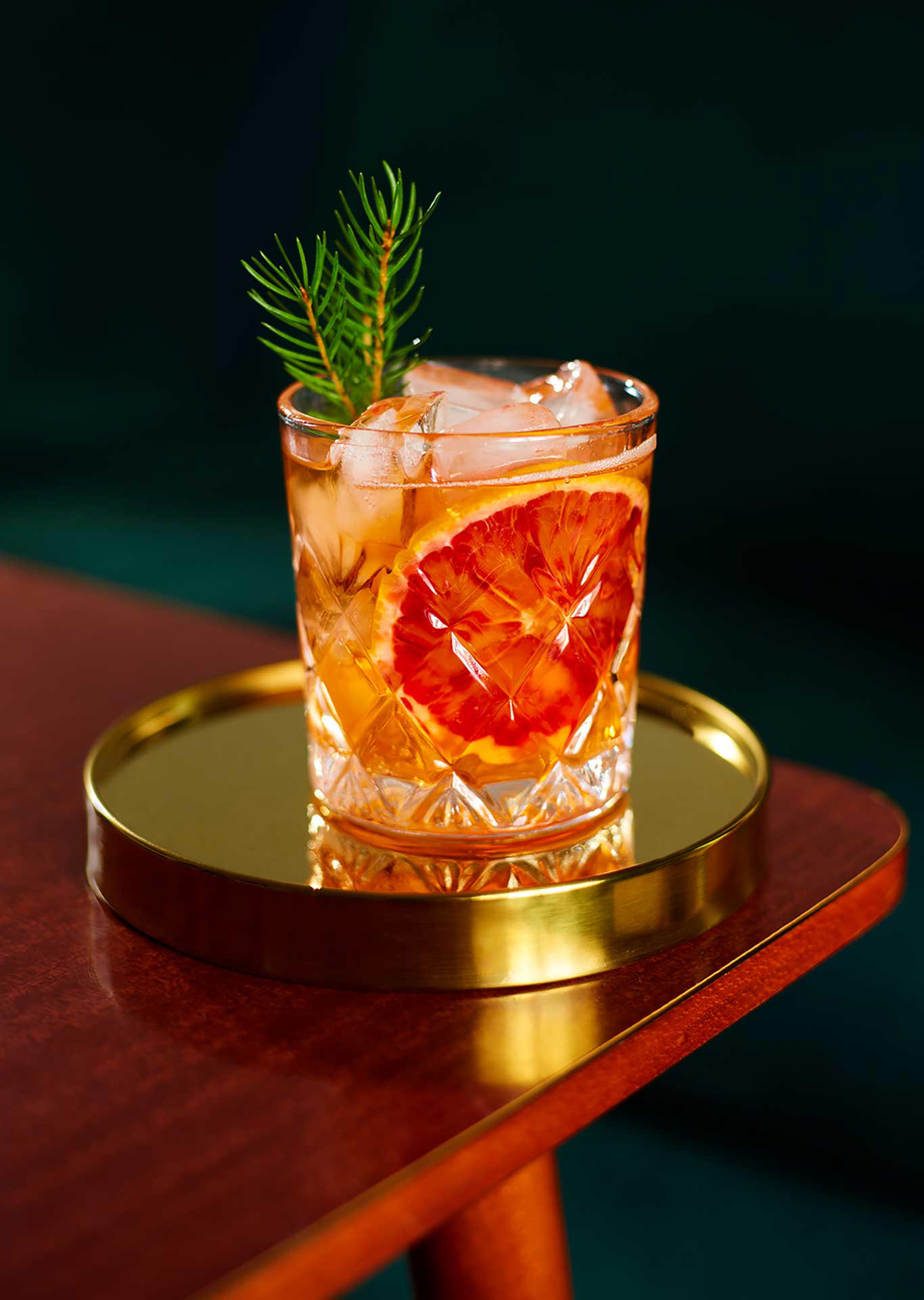 Juomakuva oranssisa cocktailista