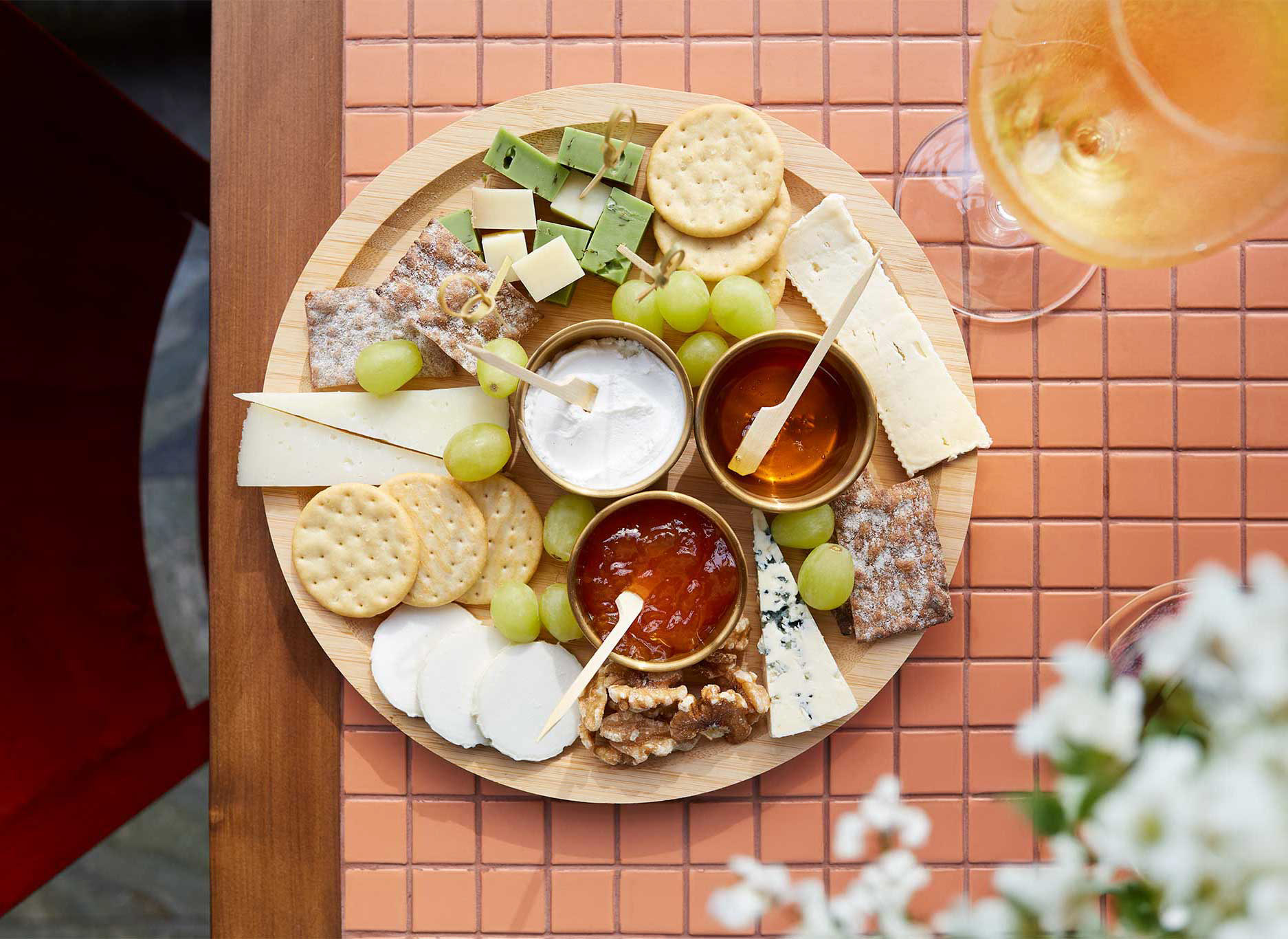 Annoskuva juustolautasesta