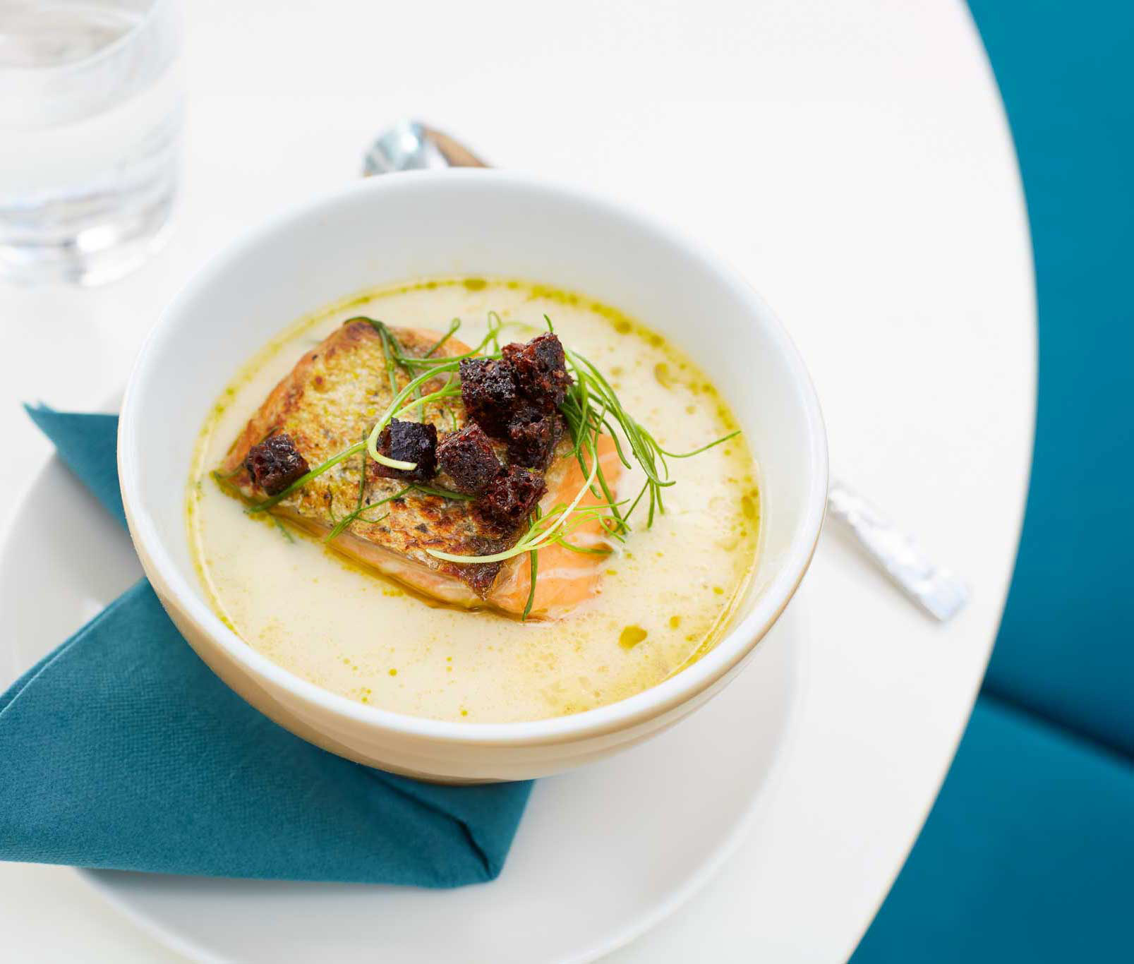 Annoskuva lohikeitosta