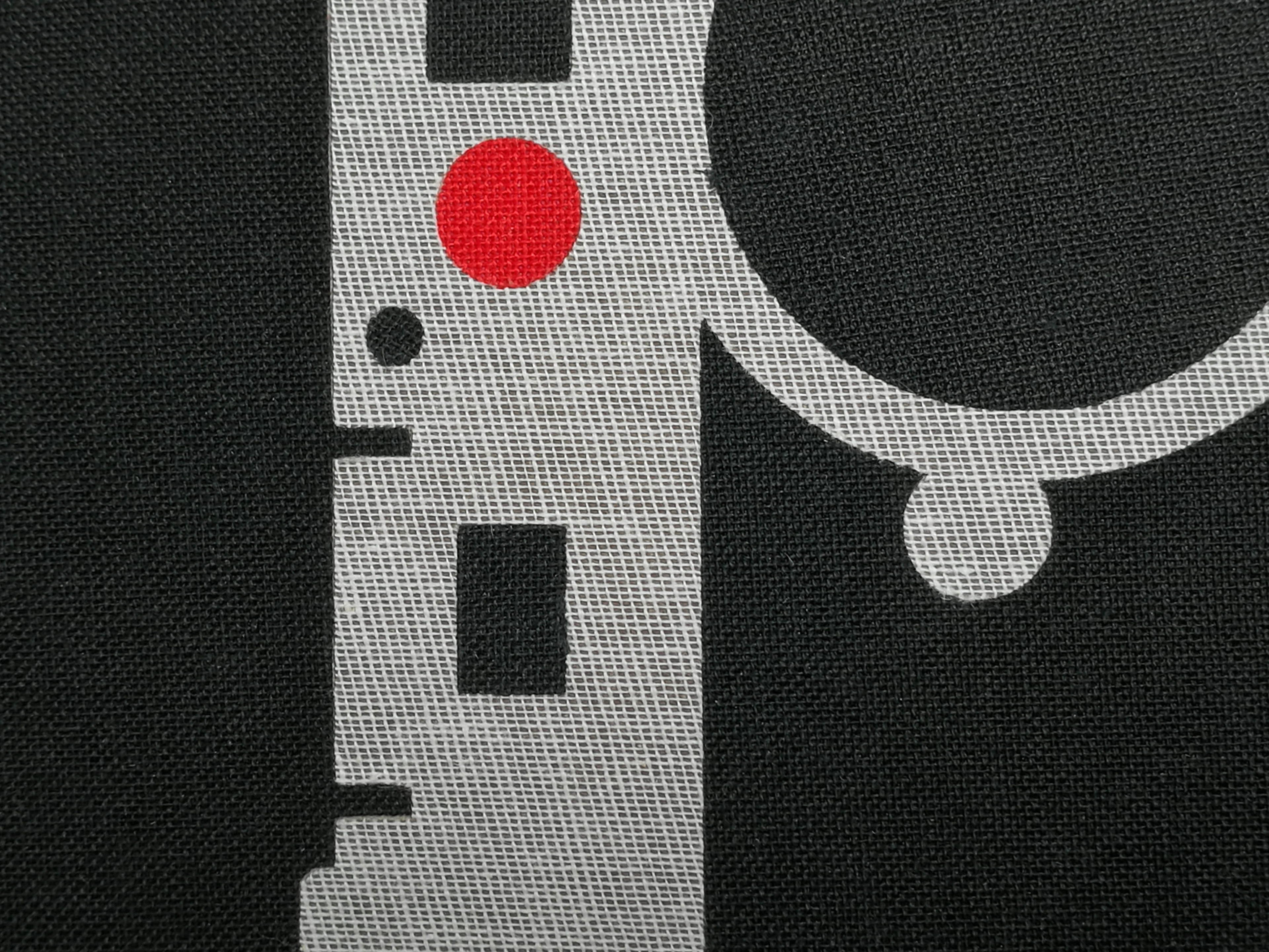 Cover cutouts close up