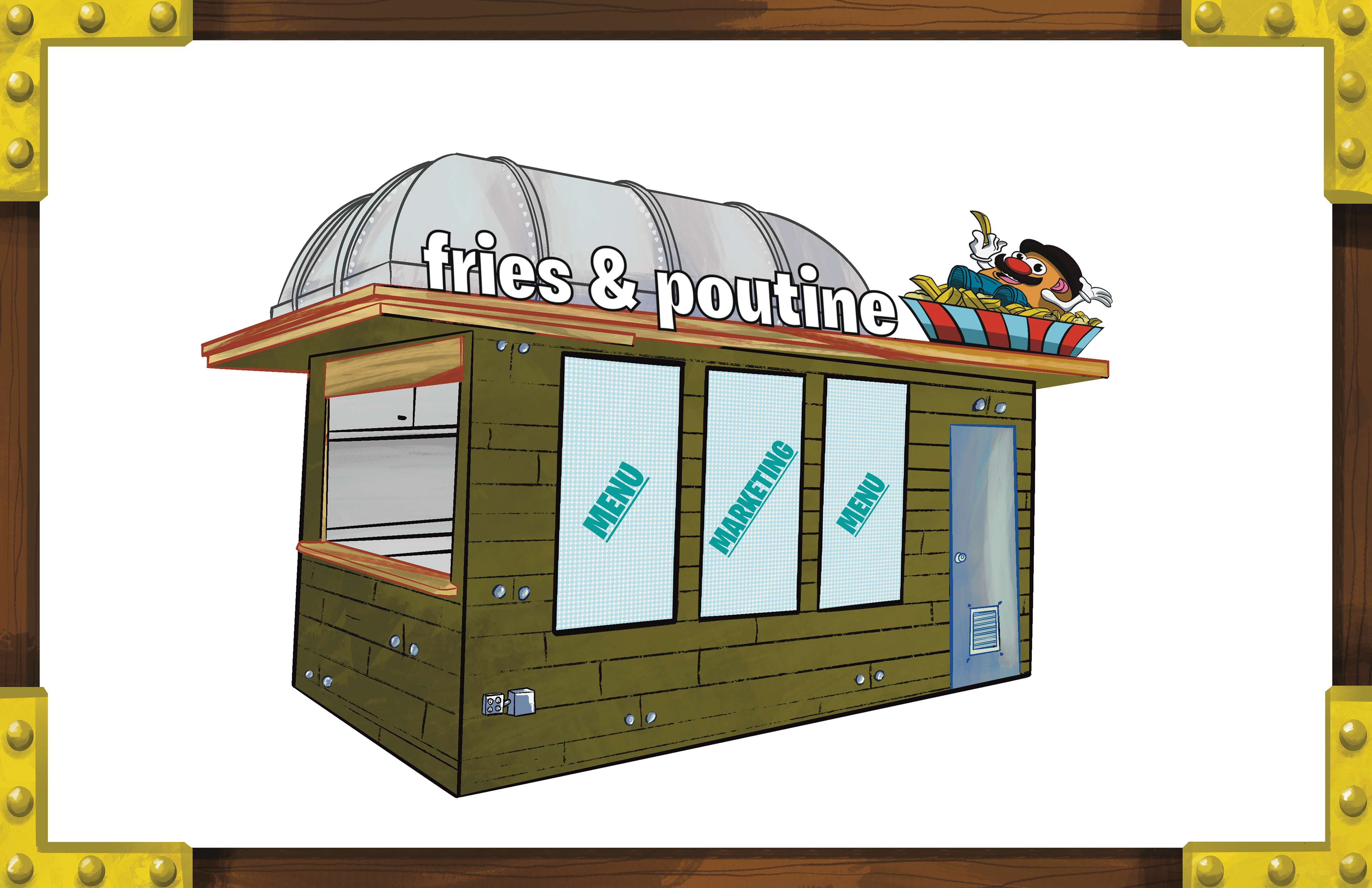 Golden Galley Snack Shack Side