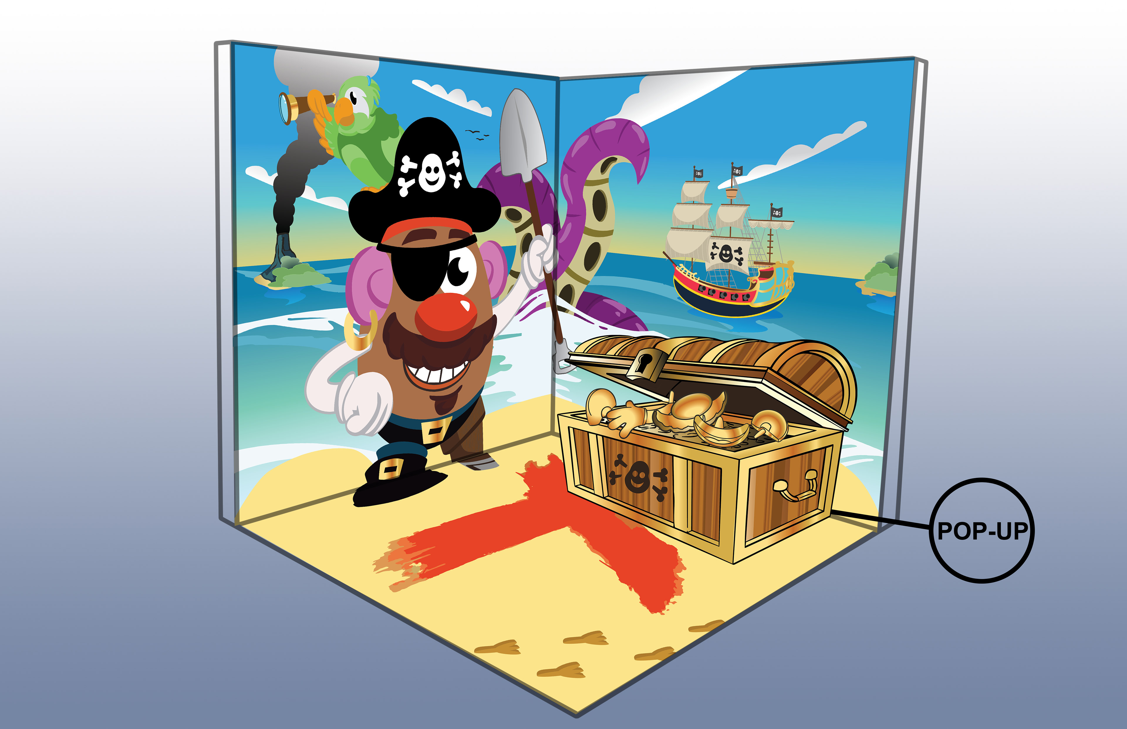 Pirate Potato Head