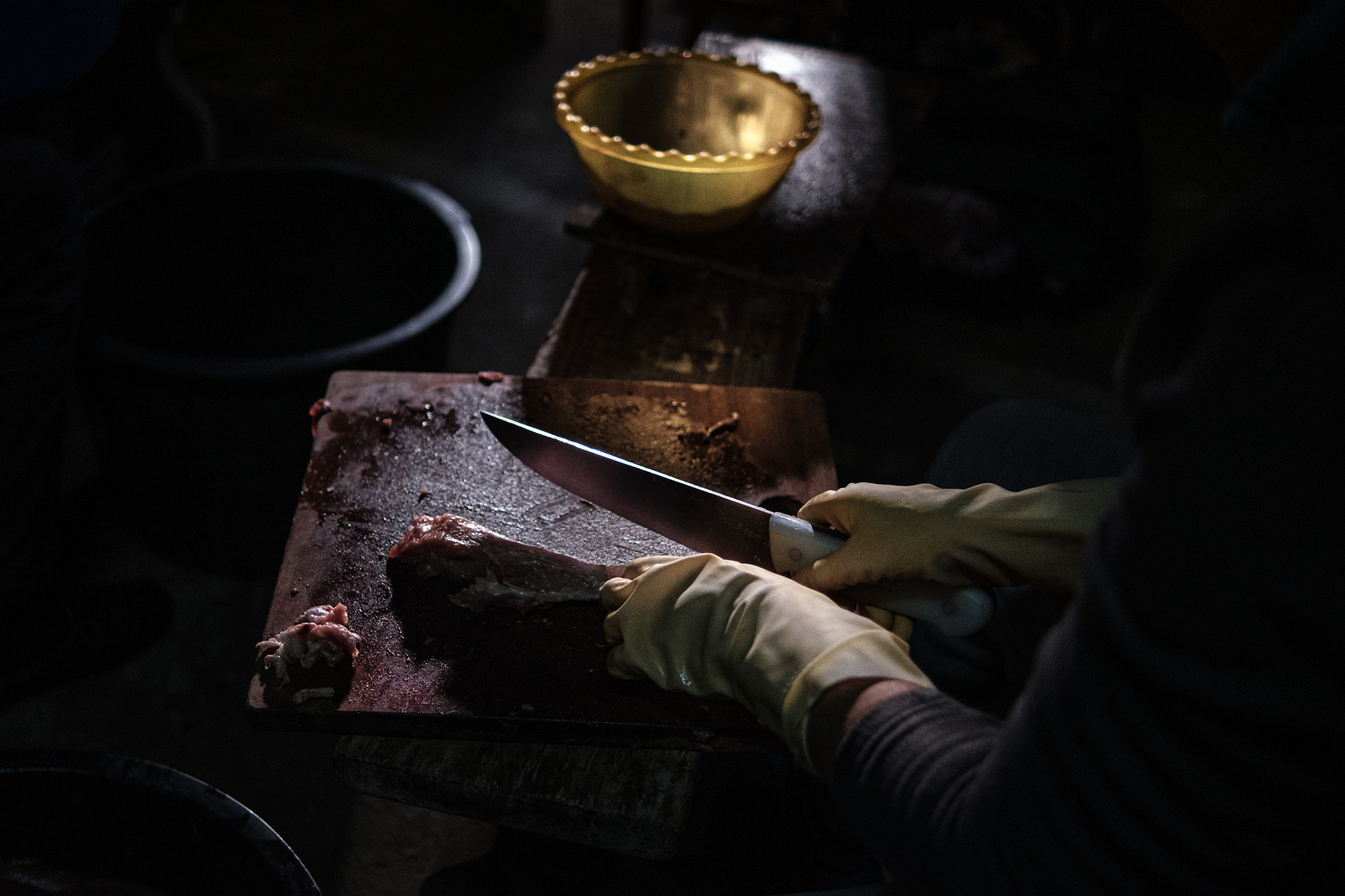 Chouriças caseiras. Geraz do Lima.