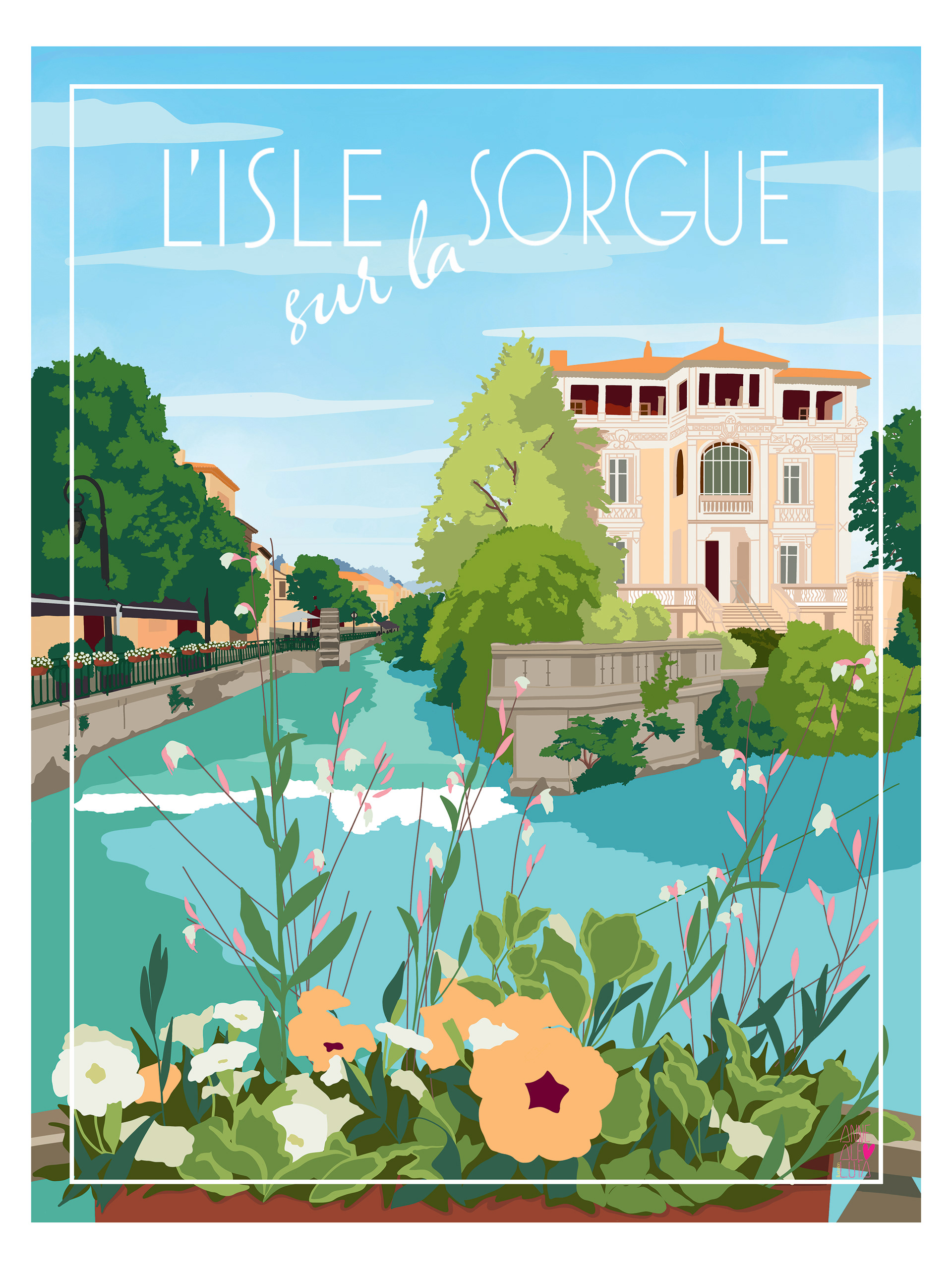 VILLE DE L'ISLE SUR LA SORGUE