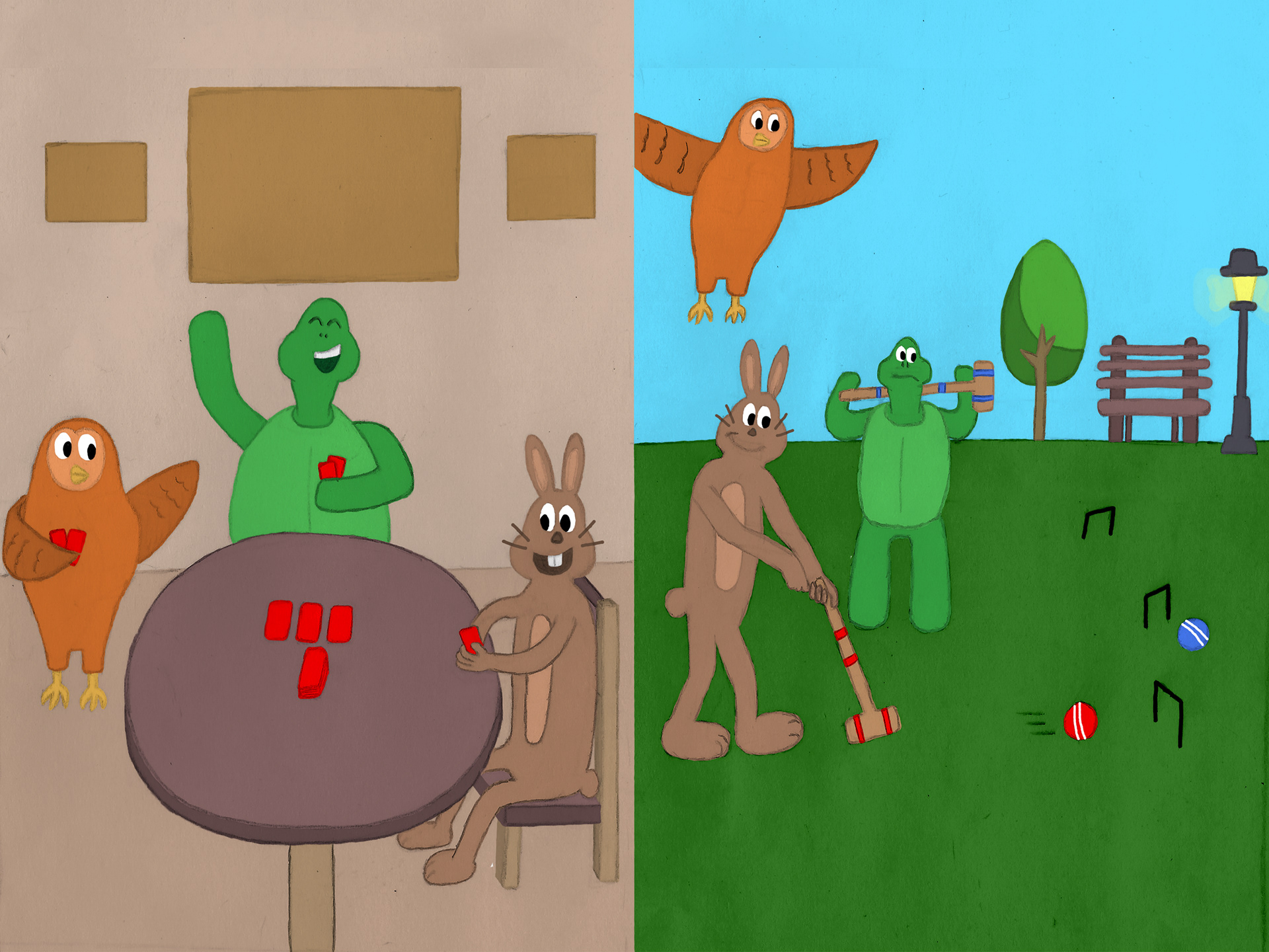 Page in Children's Book
