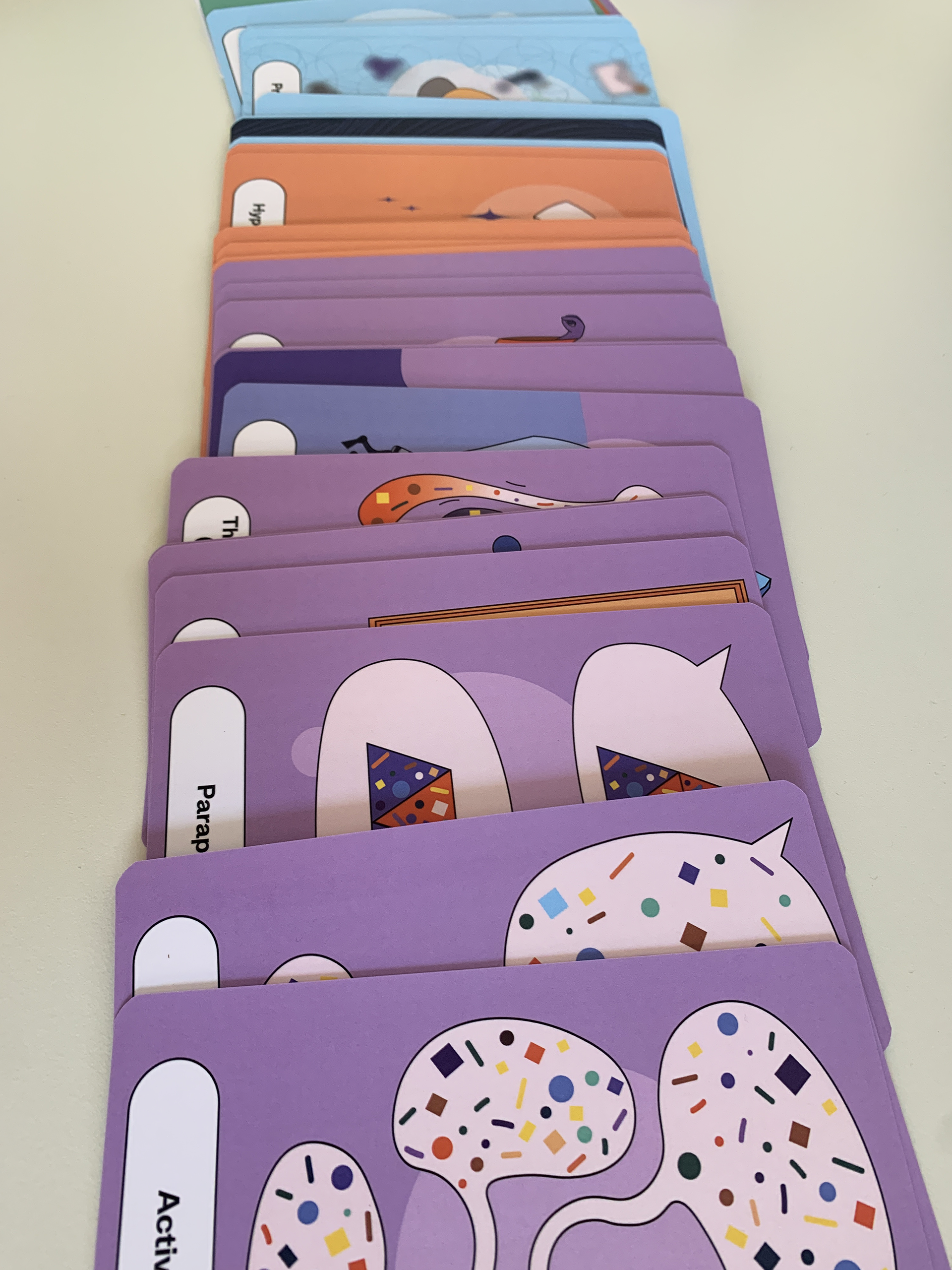 Final set of cards