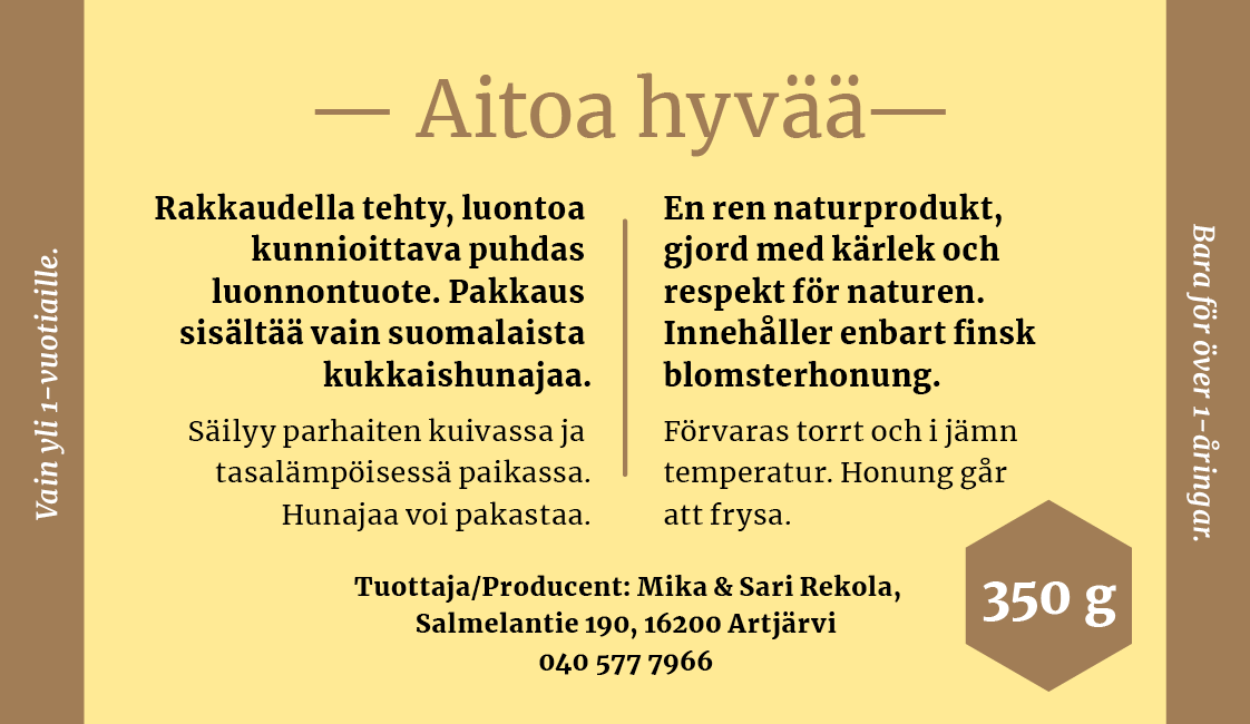 Takaetiketti.
