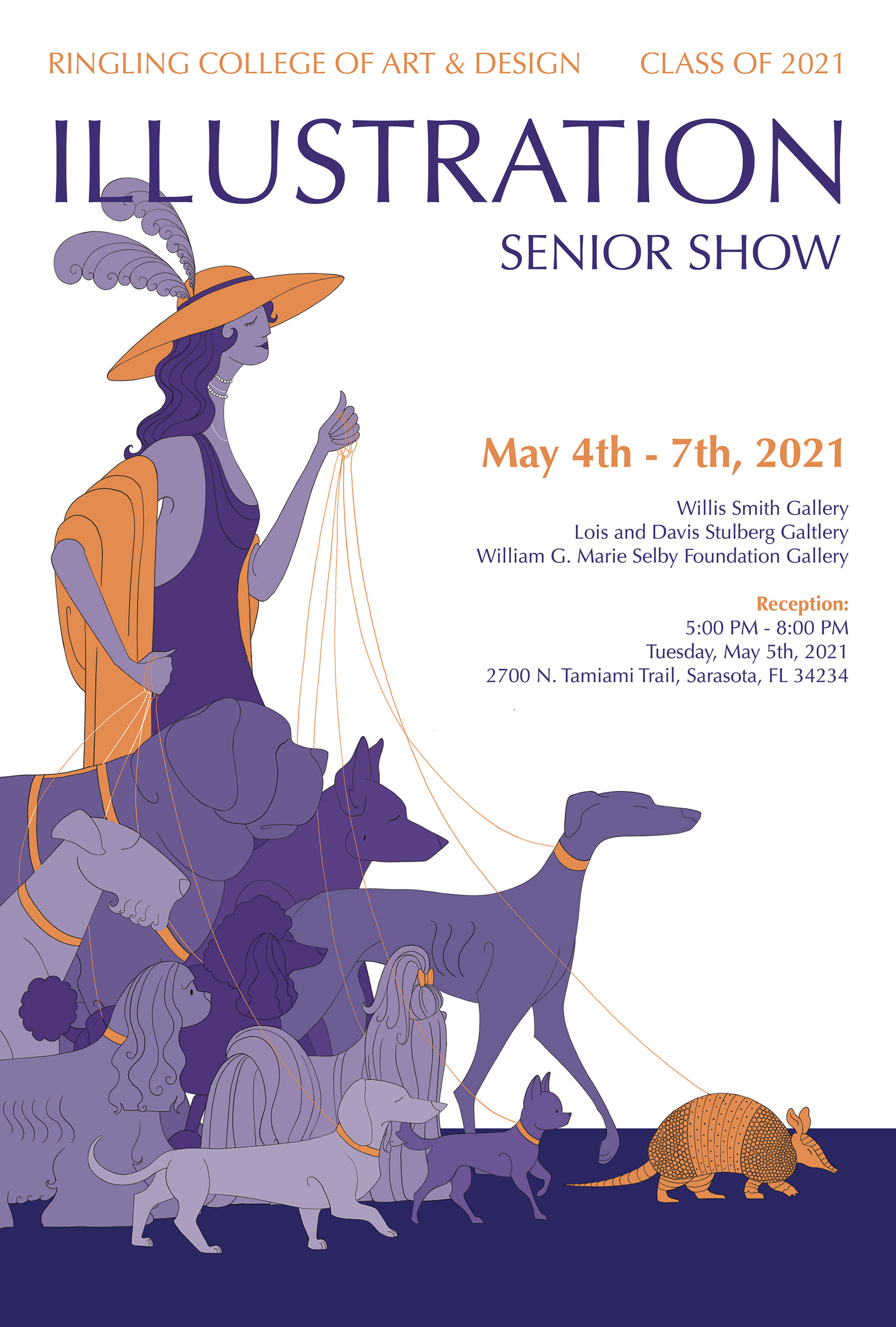Illustration Senior Show Poster Design
