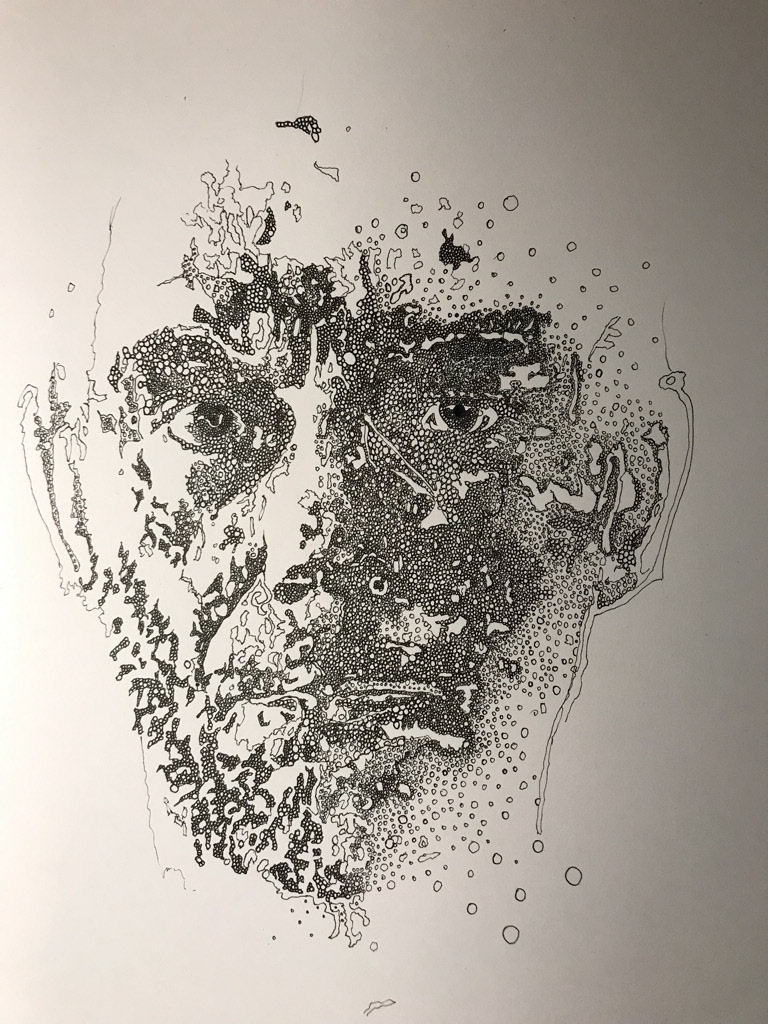 Autoportrait moléculaire 2021