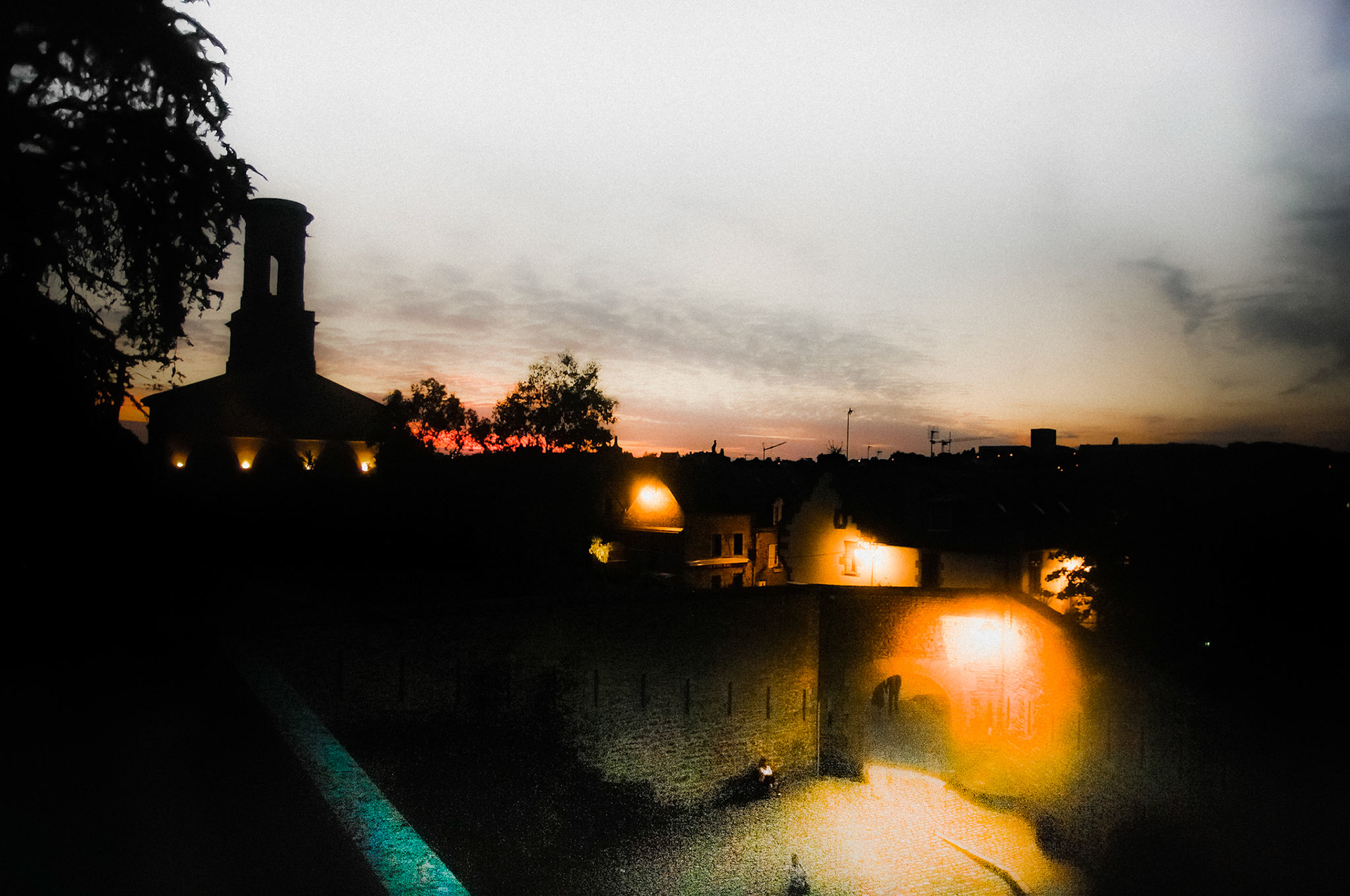 Un village breton le 22 kuillet 2016 à 21H3