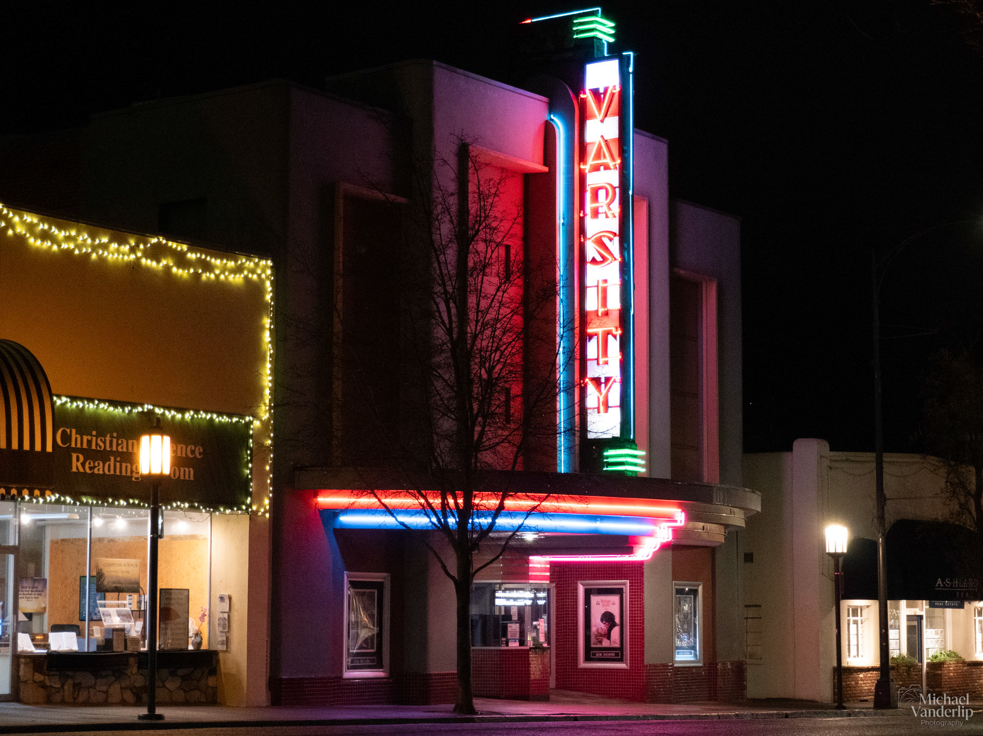 Varsity Theater, Ashland, Oregon.