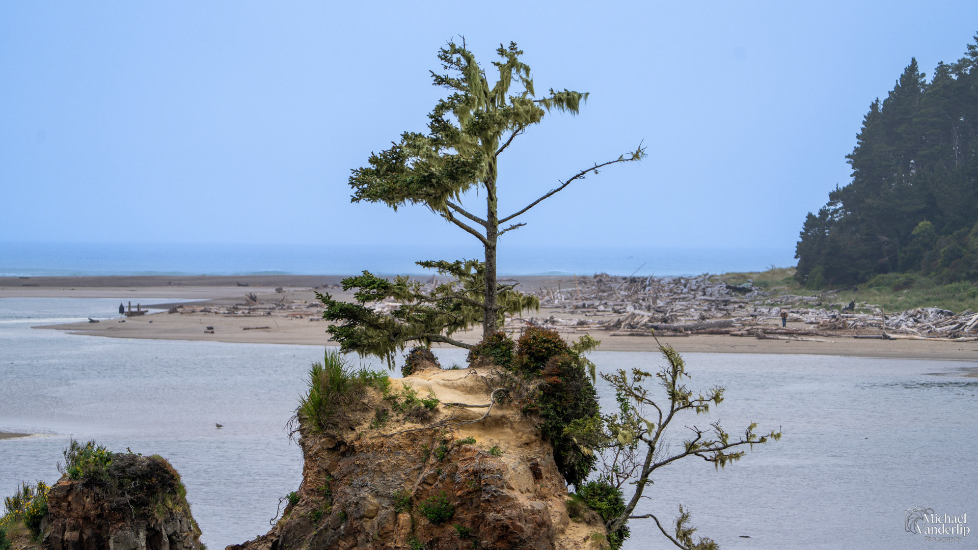 Oregon Coast near Lincoln City, Oregon.