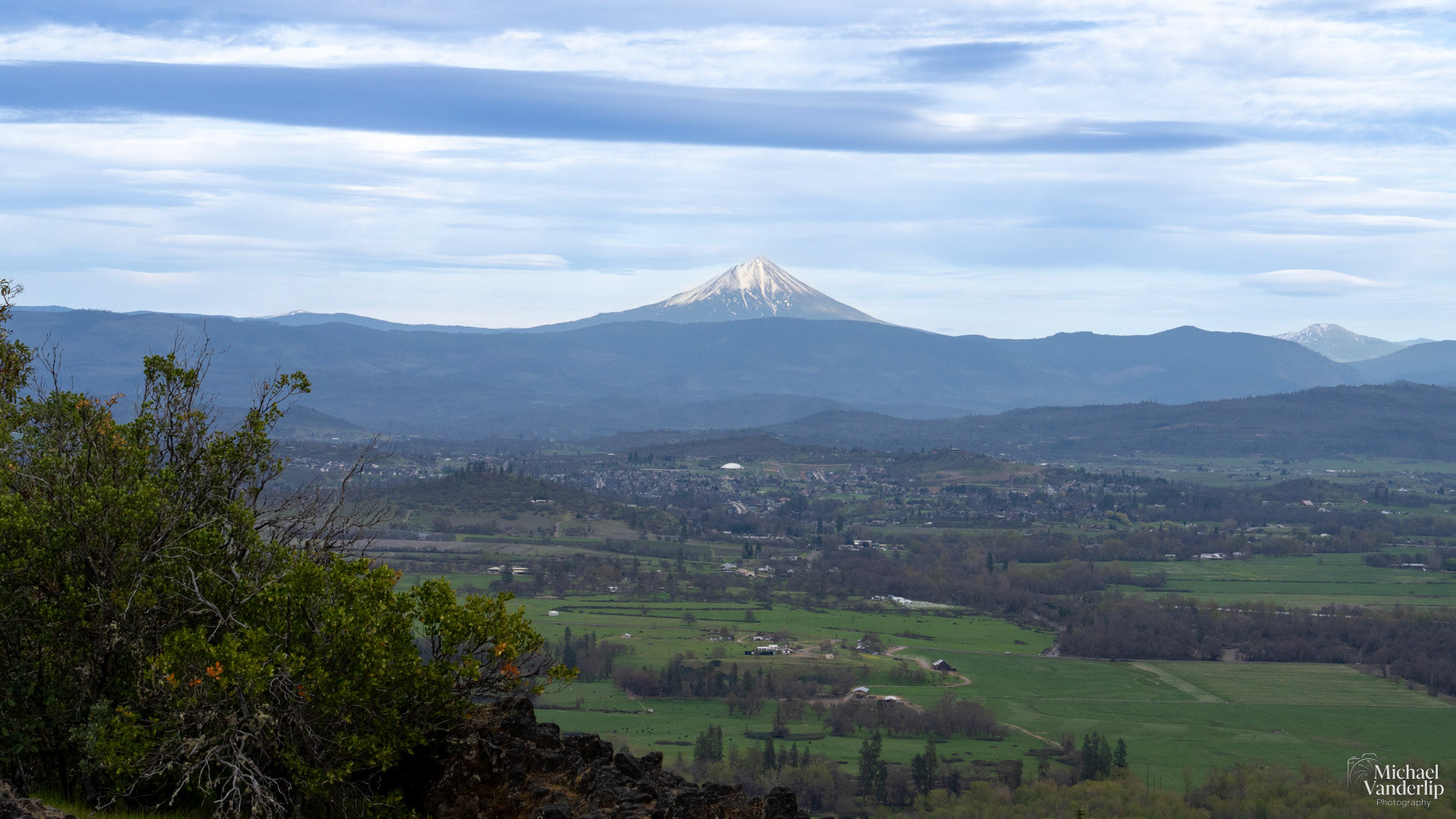 Mt. McLaughlin viewed from Lower Table Rock, Central Point, Oregon.