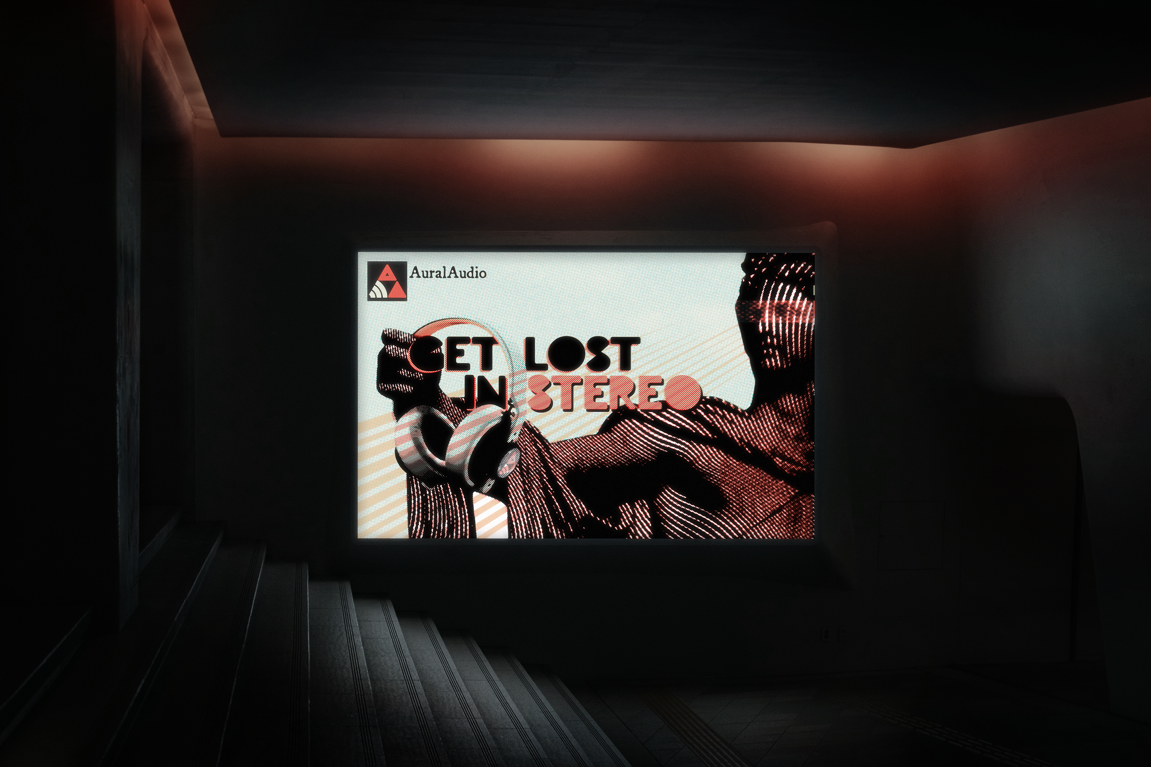 Aural Audio Ad (2025) Mockup