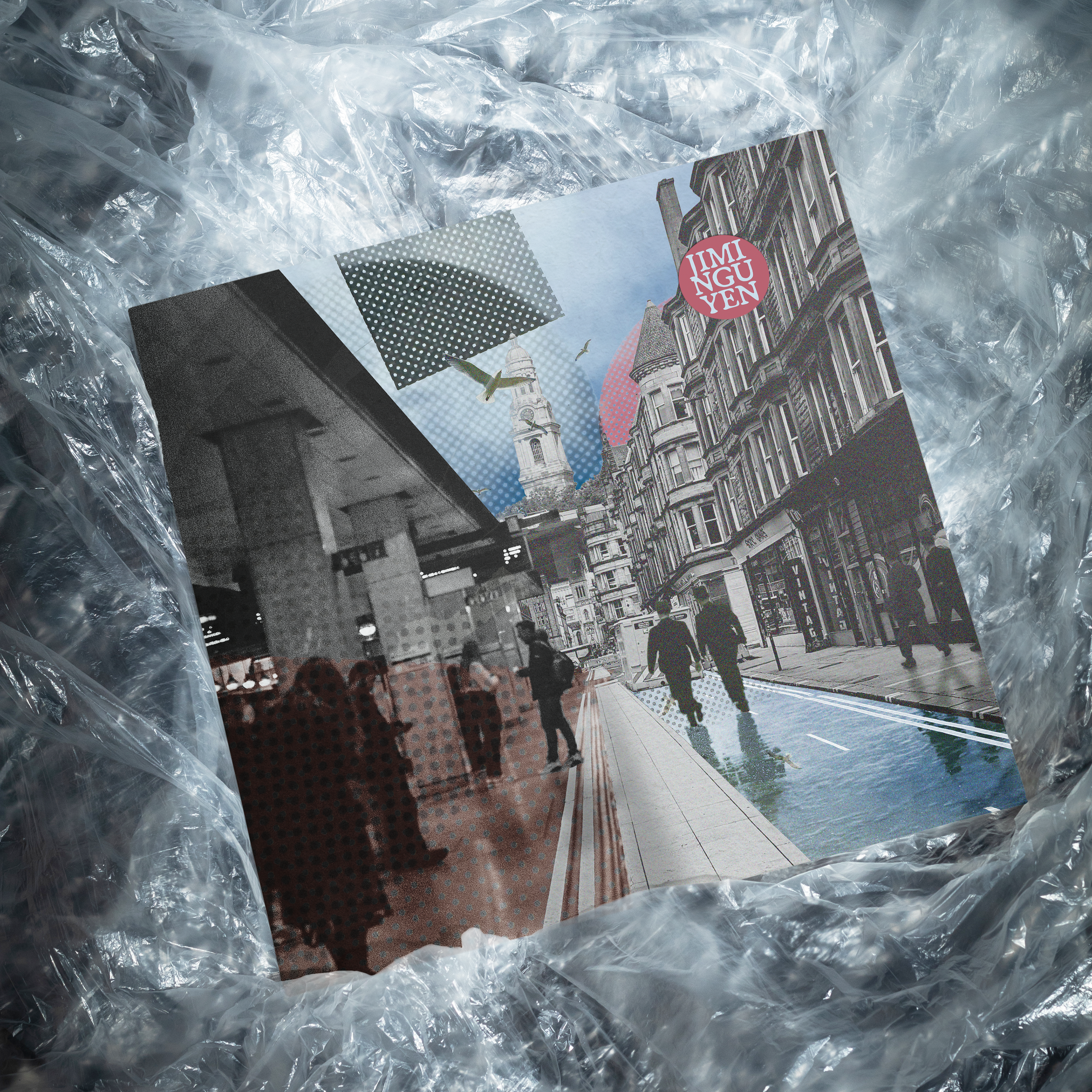 Vinyl Collage Cover (2026) Mockup