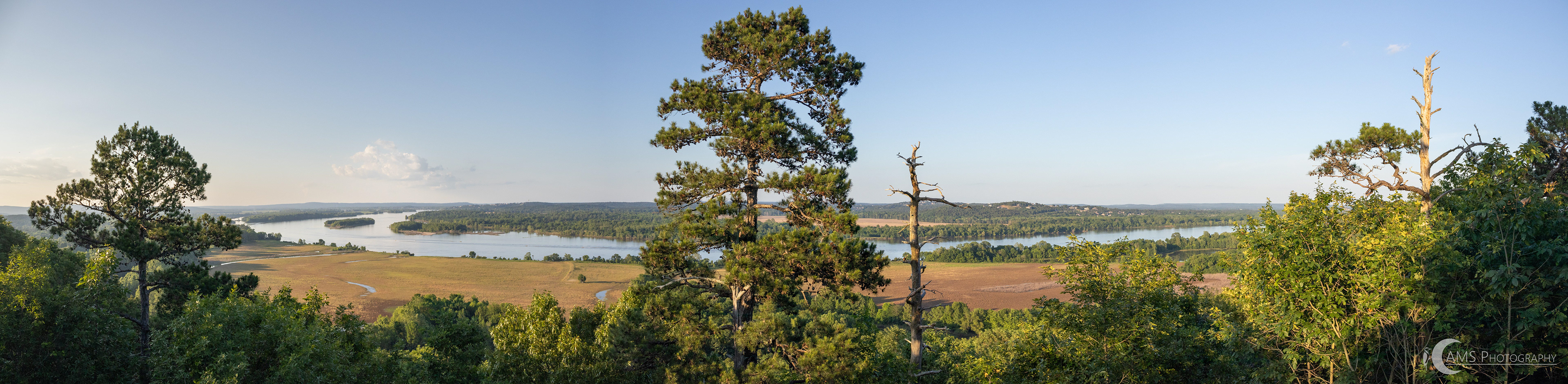 Overlooking the Arkansas River