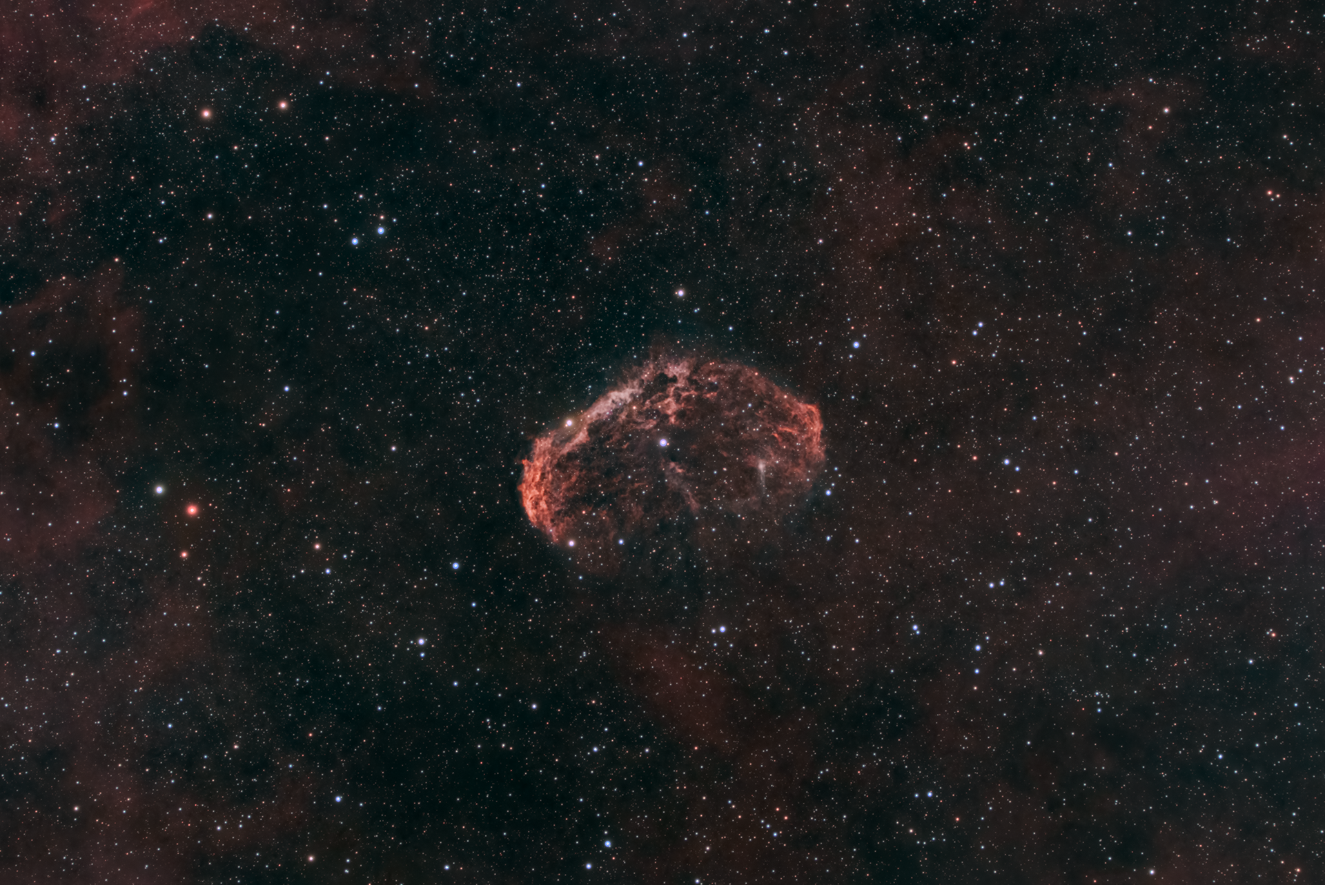 Crescent Nebula - 183MC - 103APO