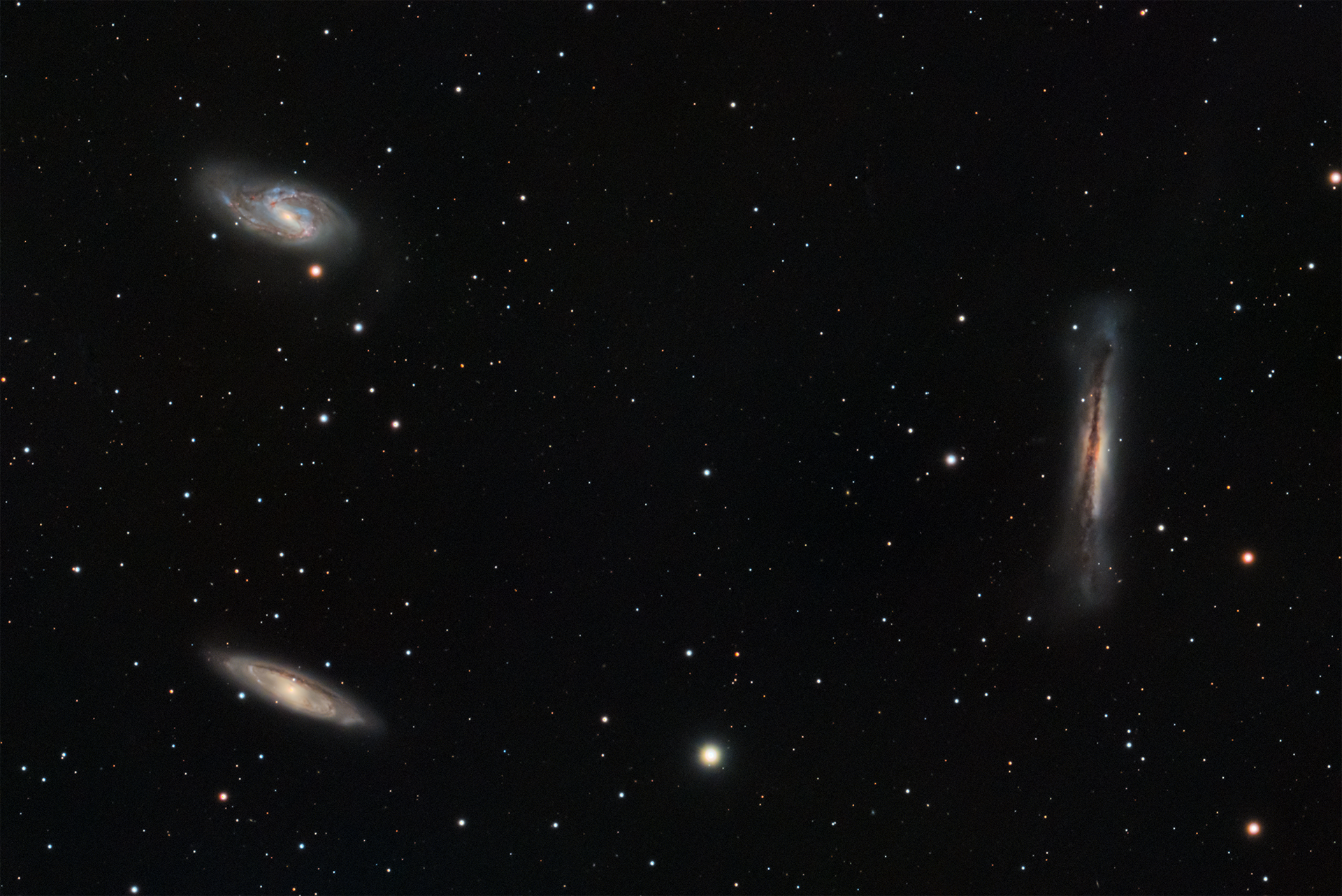 Leo Triplet