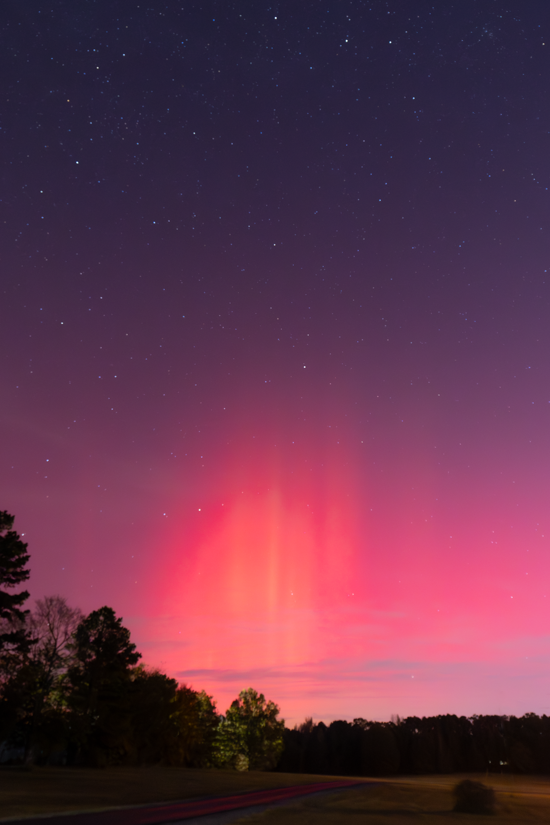 Aurora Borealis, at this time of year, localized in my town!