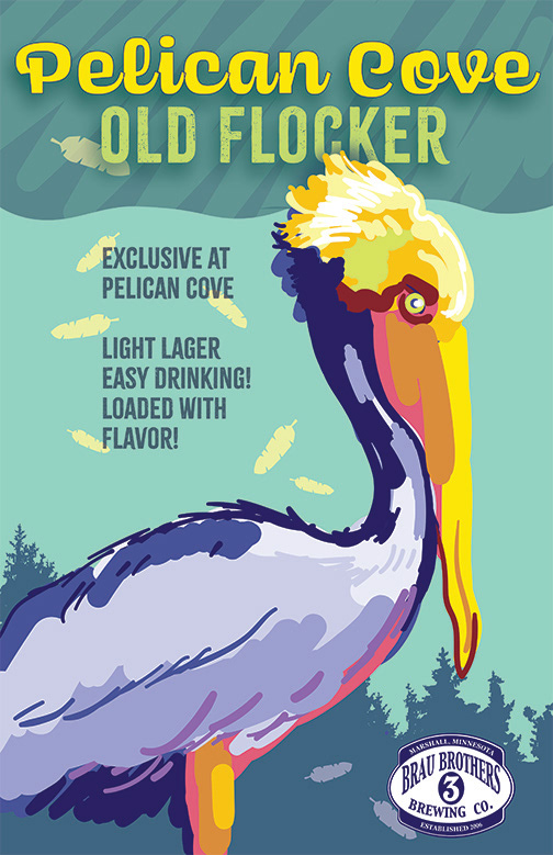 Poster Design for specialty beer for local brewery.