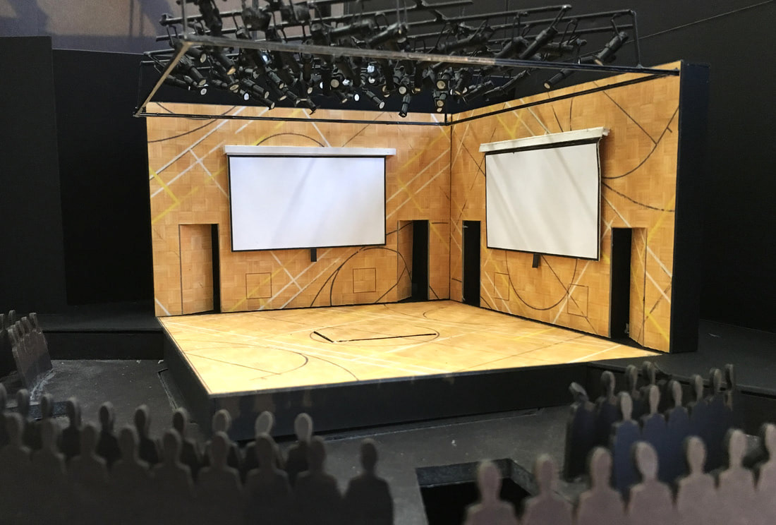 Scenic Design by Kristen Robinson for The Curious Incident of the Dog in the Nighttime