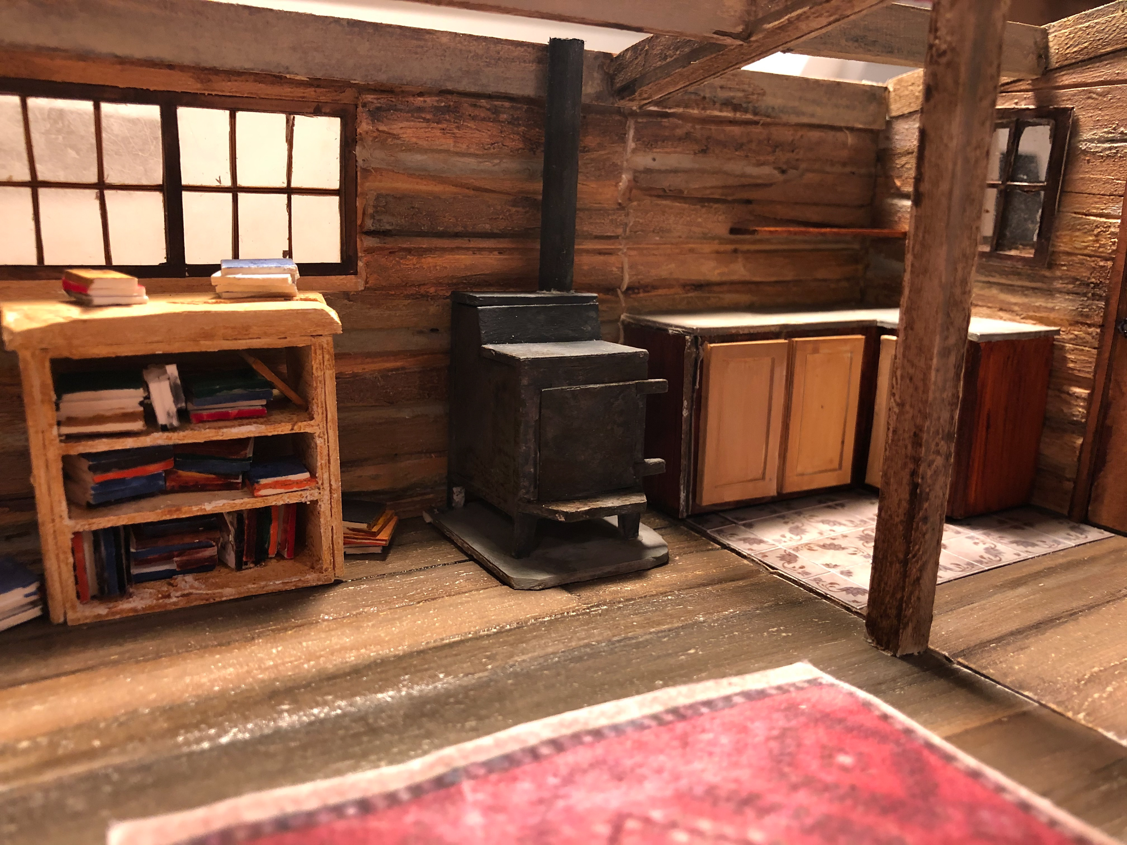 Scenic design by Arnulfo Maldonado for The Refuge Plays