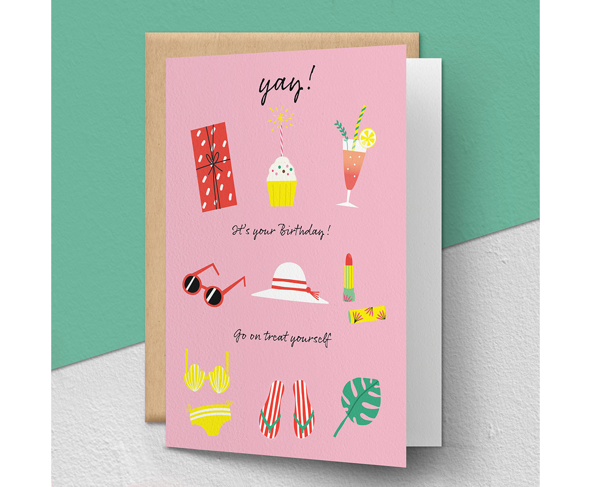 Chi Hey Lee licensed greeting card design