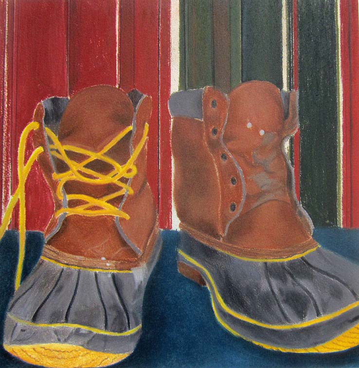 A Day's Work, 2012, pastels