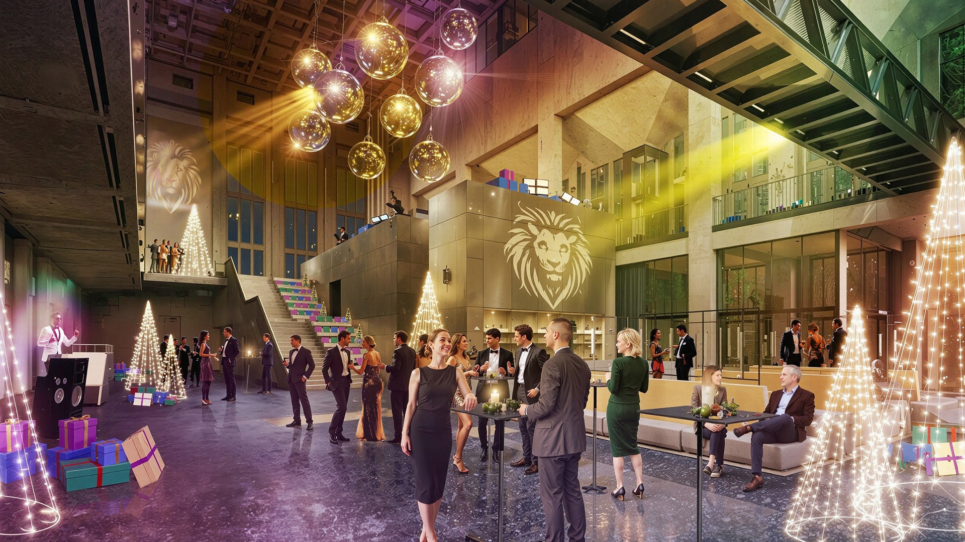 Eventvisualisierung, 3D Montage in Foto