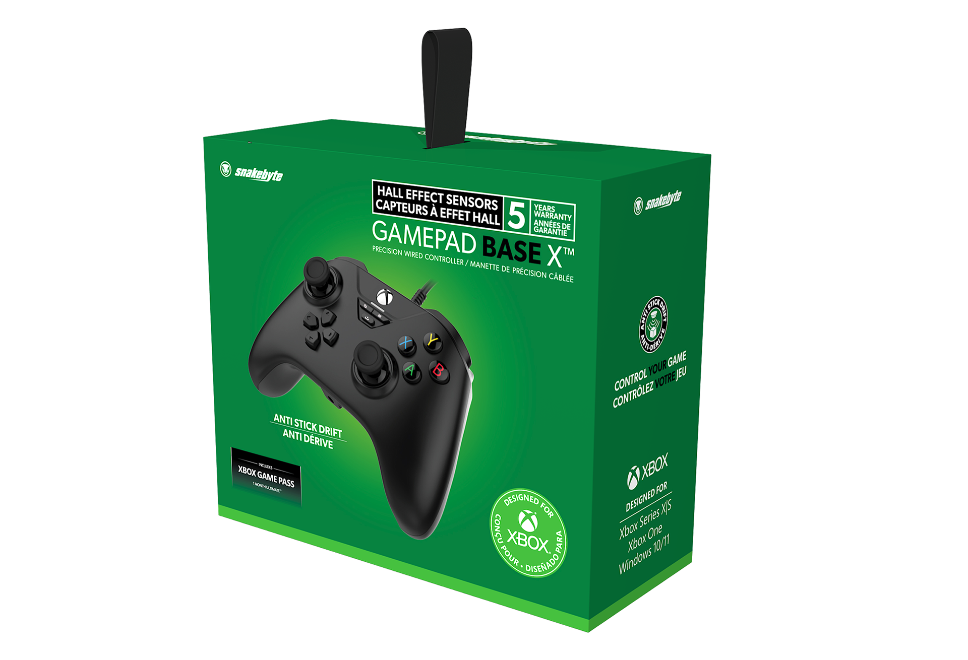Verpackung Gamepad, Konzept und Design