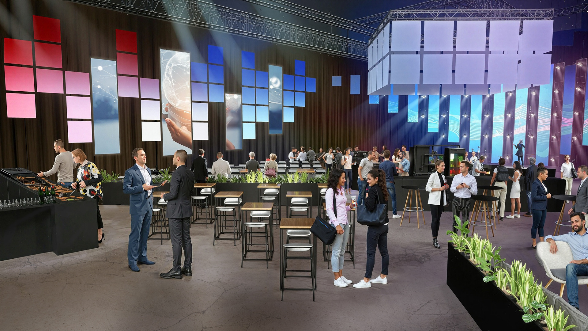 3D, Eventvisualisierung